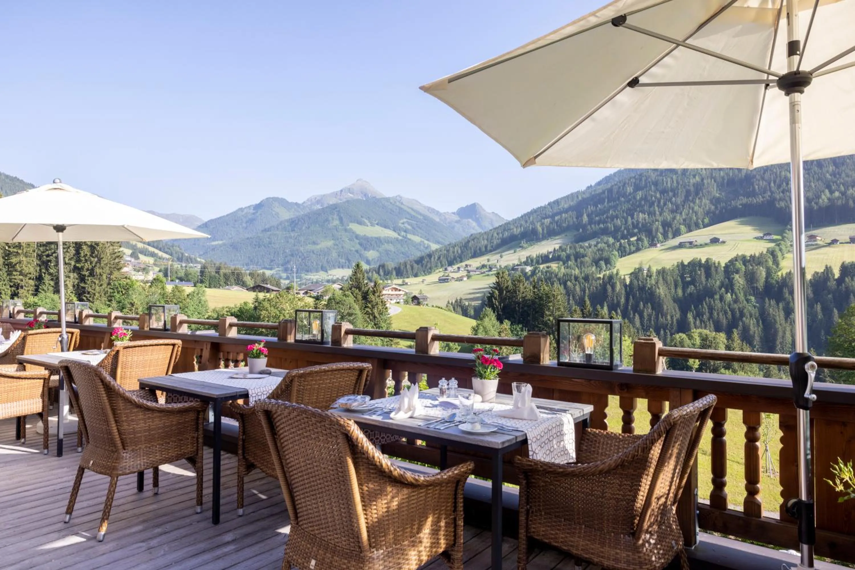 Balcony/Terrace in Alpbacherhof Mountain & Spa Resort