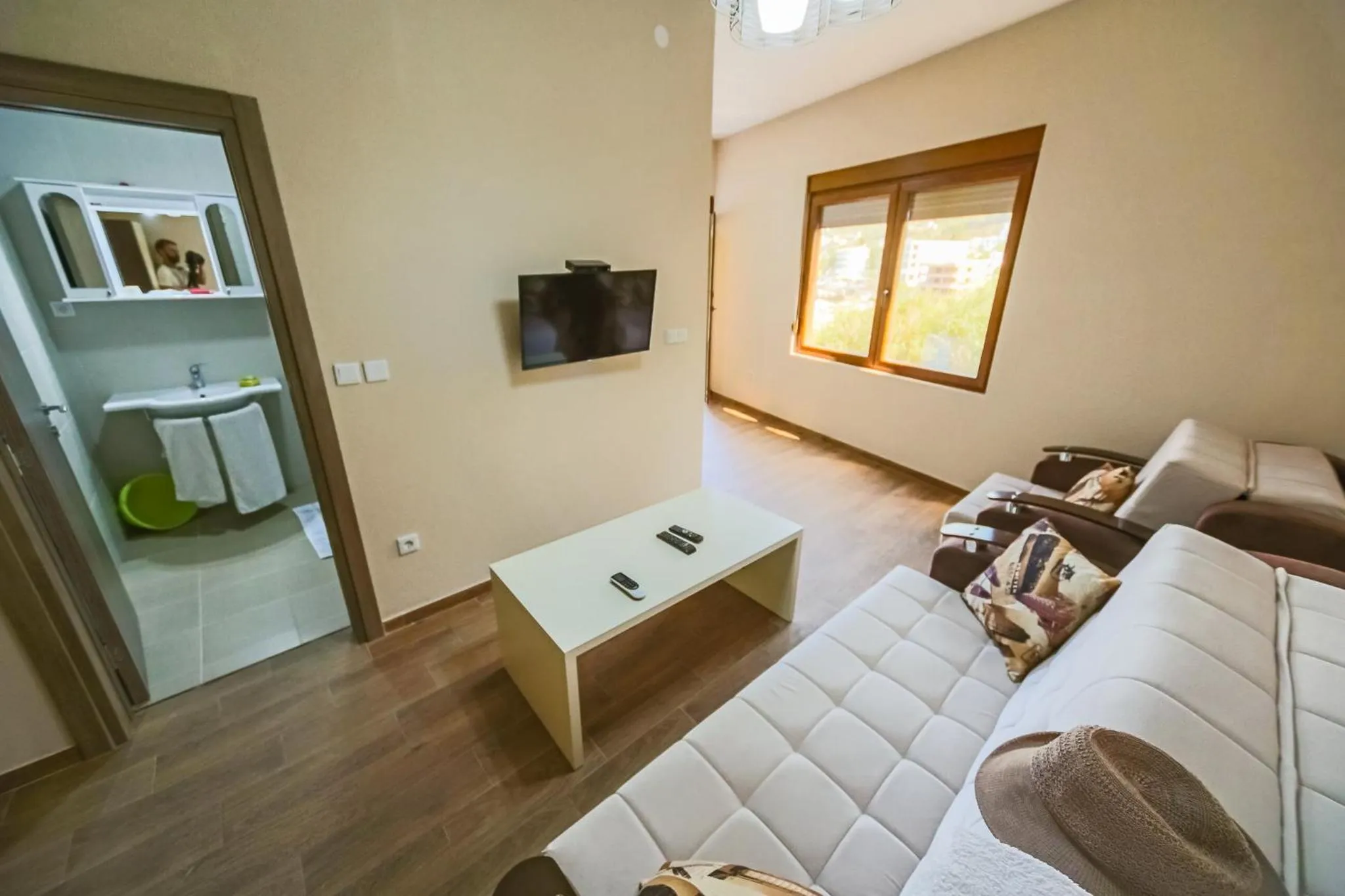 Living room in Apart Hotel XXL Lux