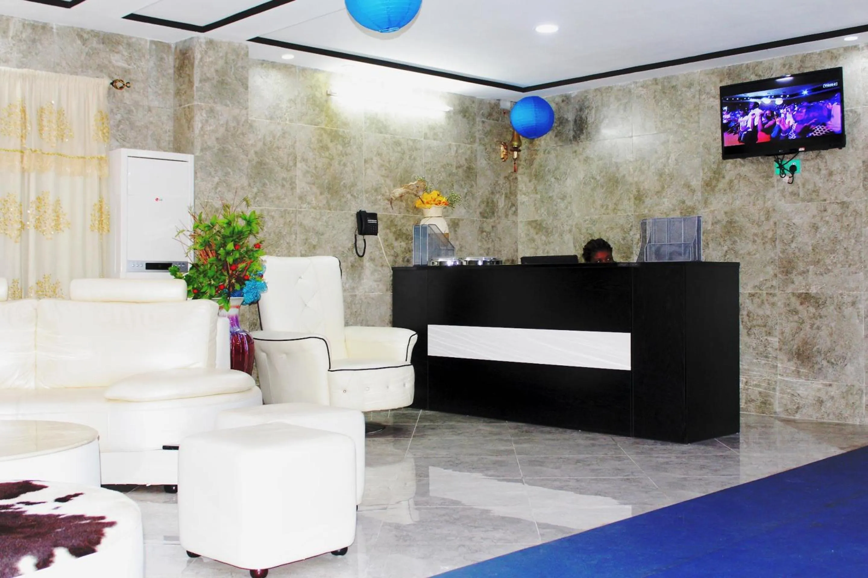 Lobby or reception in Nora Hotel