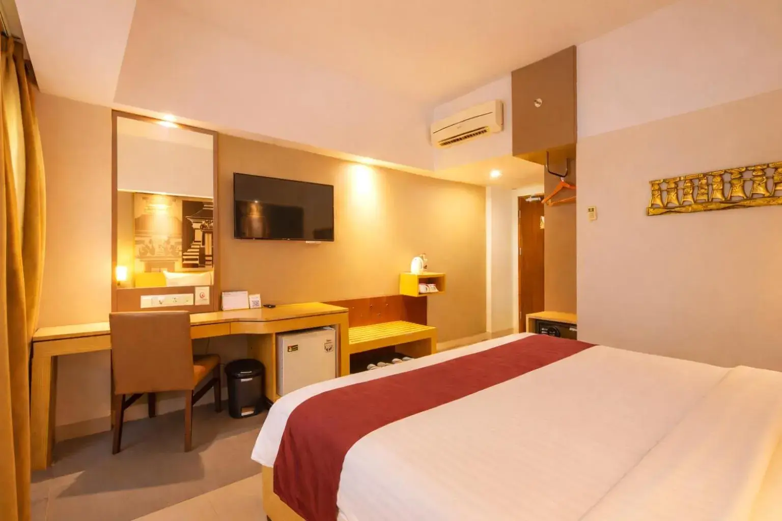 Bedroom, Bed in Horison Ultima Seminyak Bali - CHSE Certified Bedroom, Bed in Horison Ultima Seminyak Bali - CHSE Certified