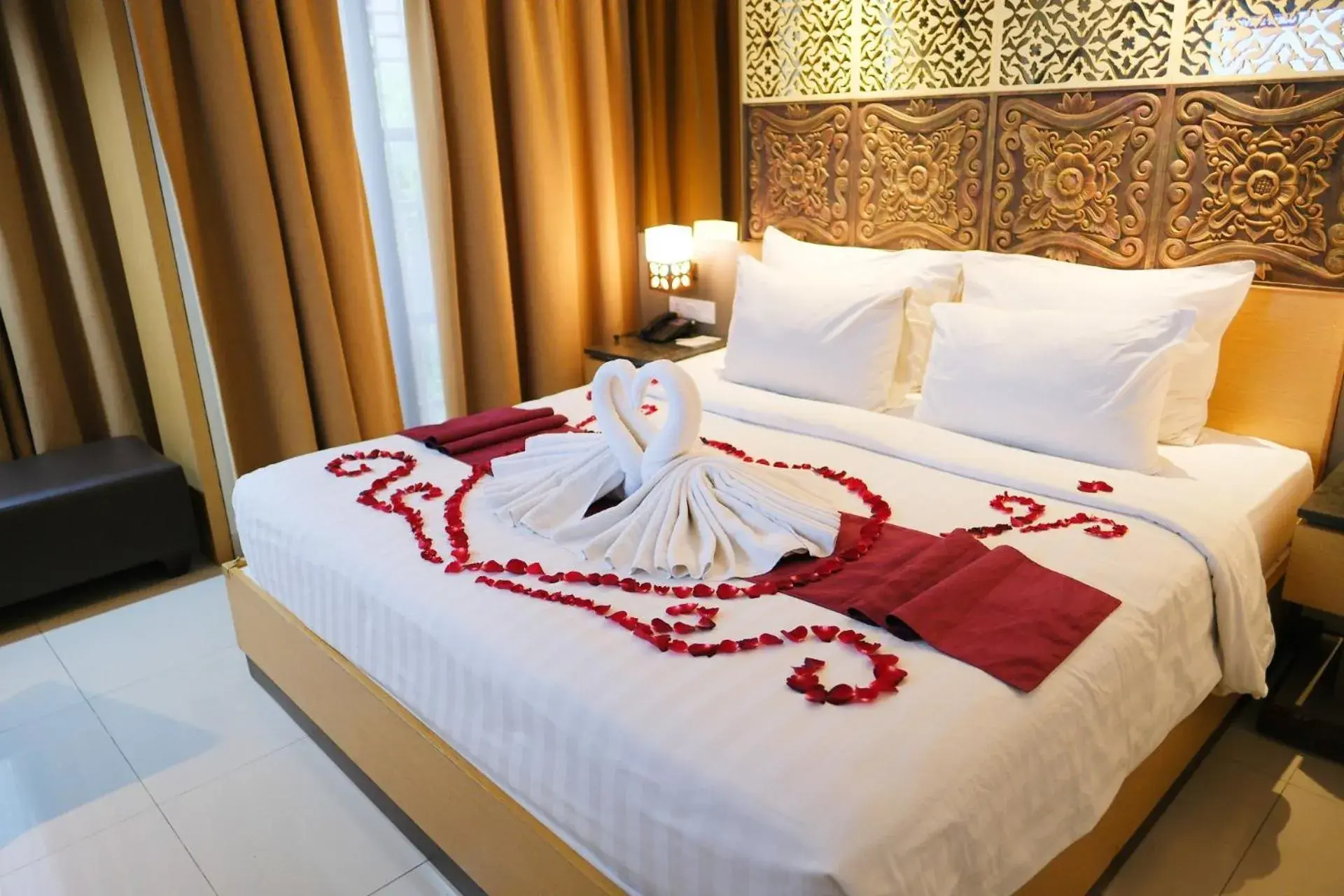 Bedroom, Bed in Horison Ultima Seminyak Bali - CHSE Certified Bedroom, Bed in Horison Ultima Seminyak Bali - CHSE Certified