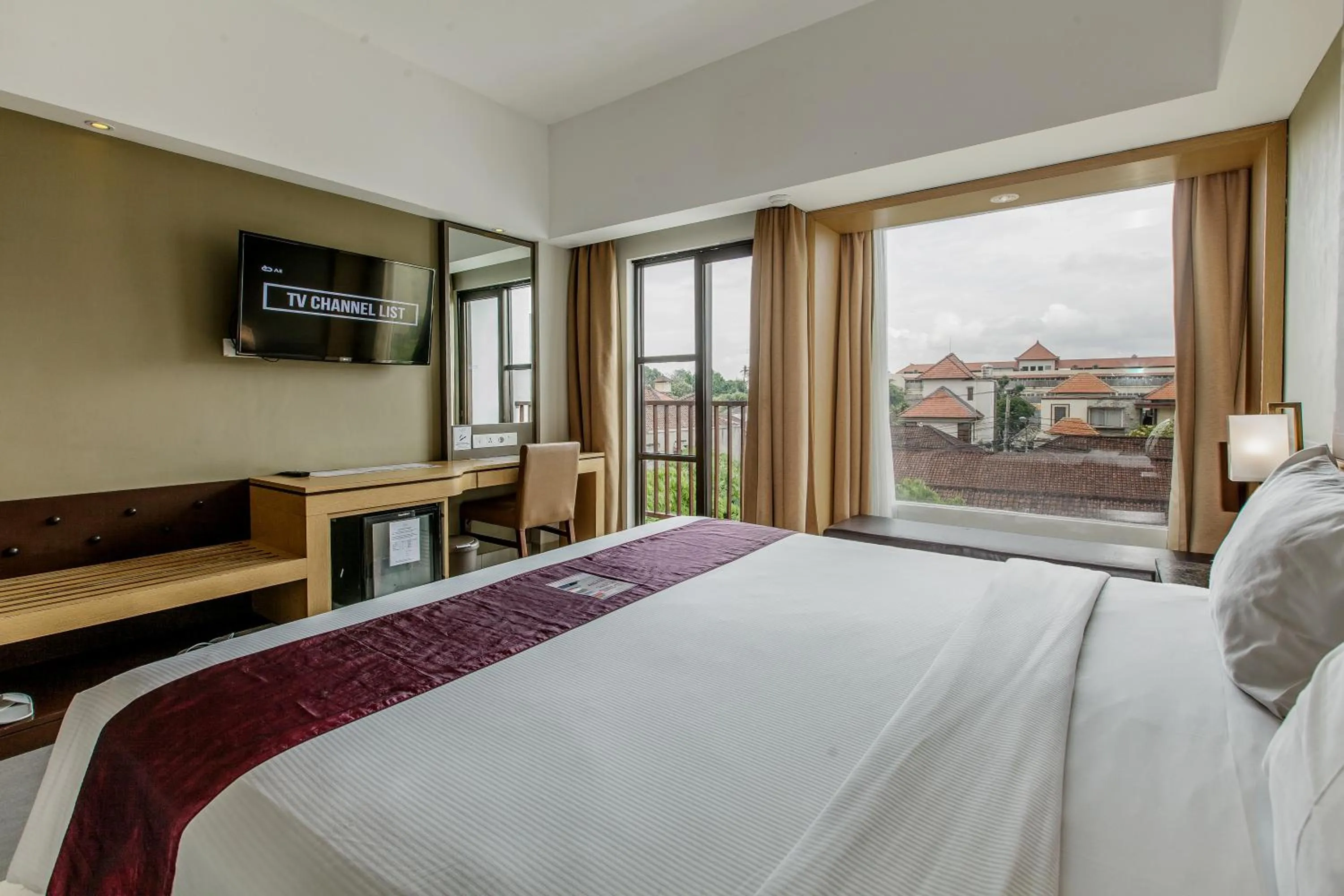City view, Bed in Horison Ultima Seminyak Bali - CHSE Certified