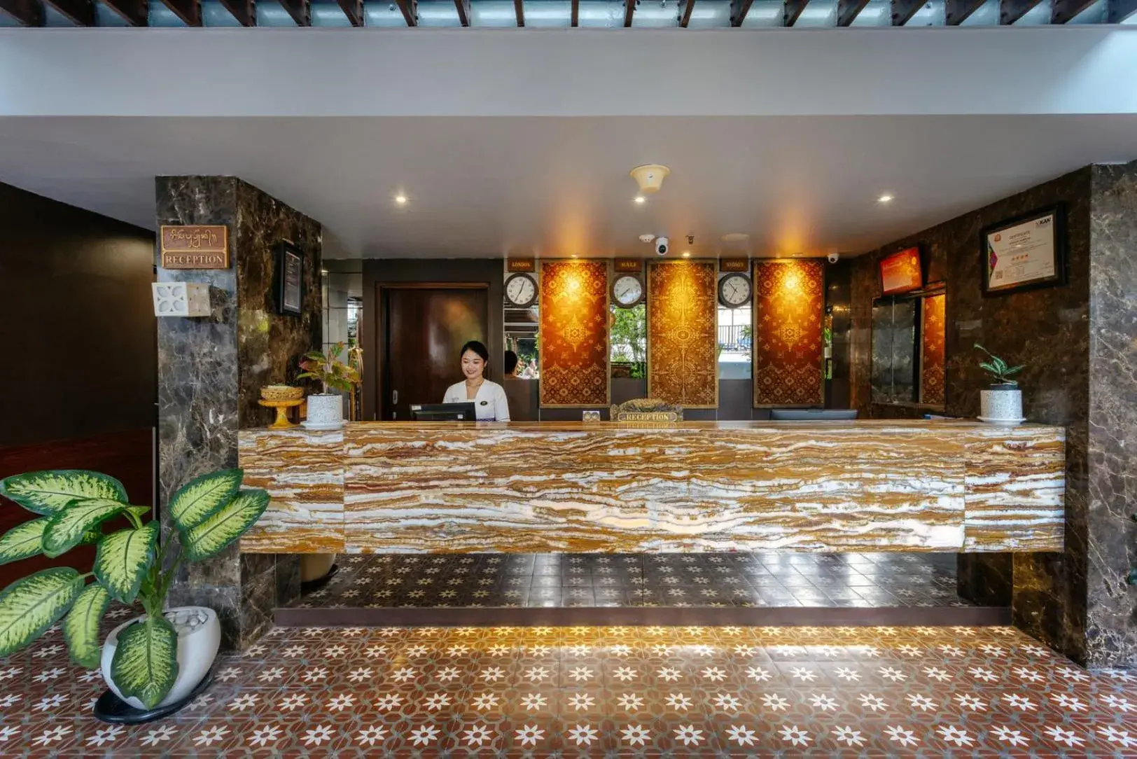 Lobby or reception in Horison Ultima Seminyak Bali - CHSE Certified Lobby or reception in Horison Ultima Seminyak Bali - CHSE Certified