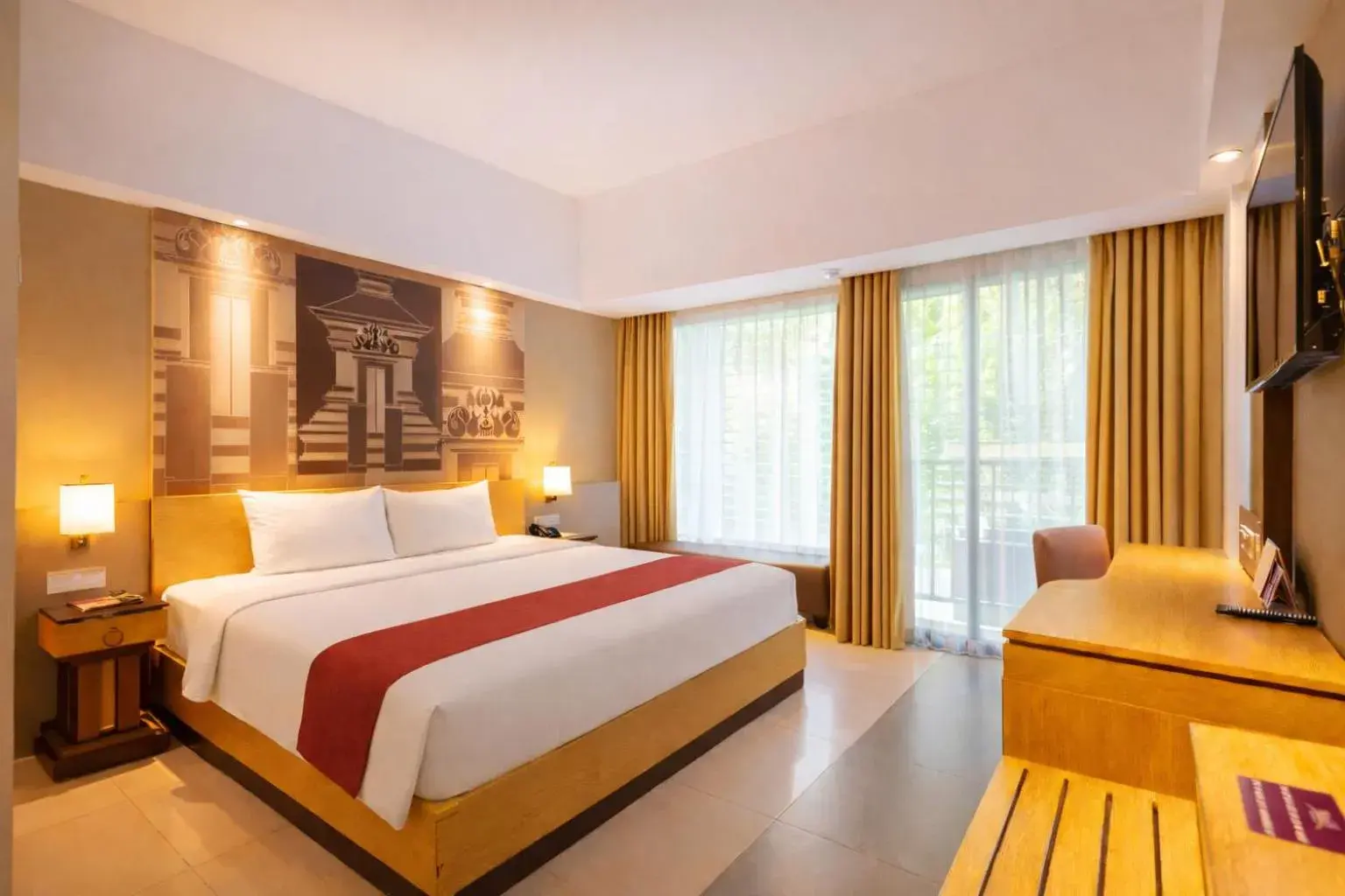 Bed in Horison Ultima Seminyak Bali - CHSE Certified Bed in Horison Ultima Seminyak Bali - CHSE Certified