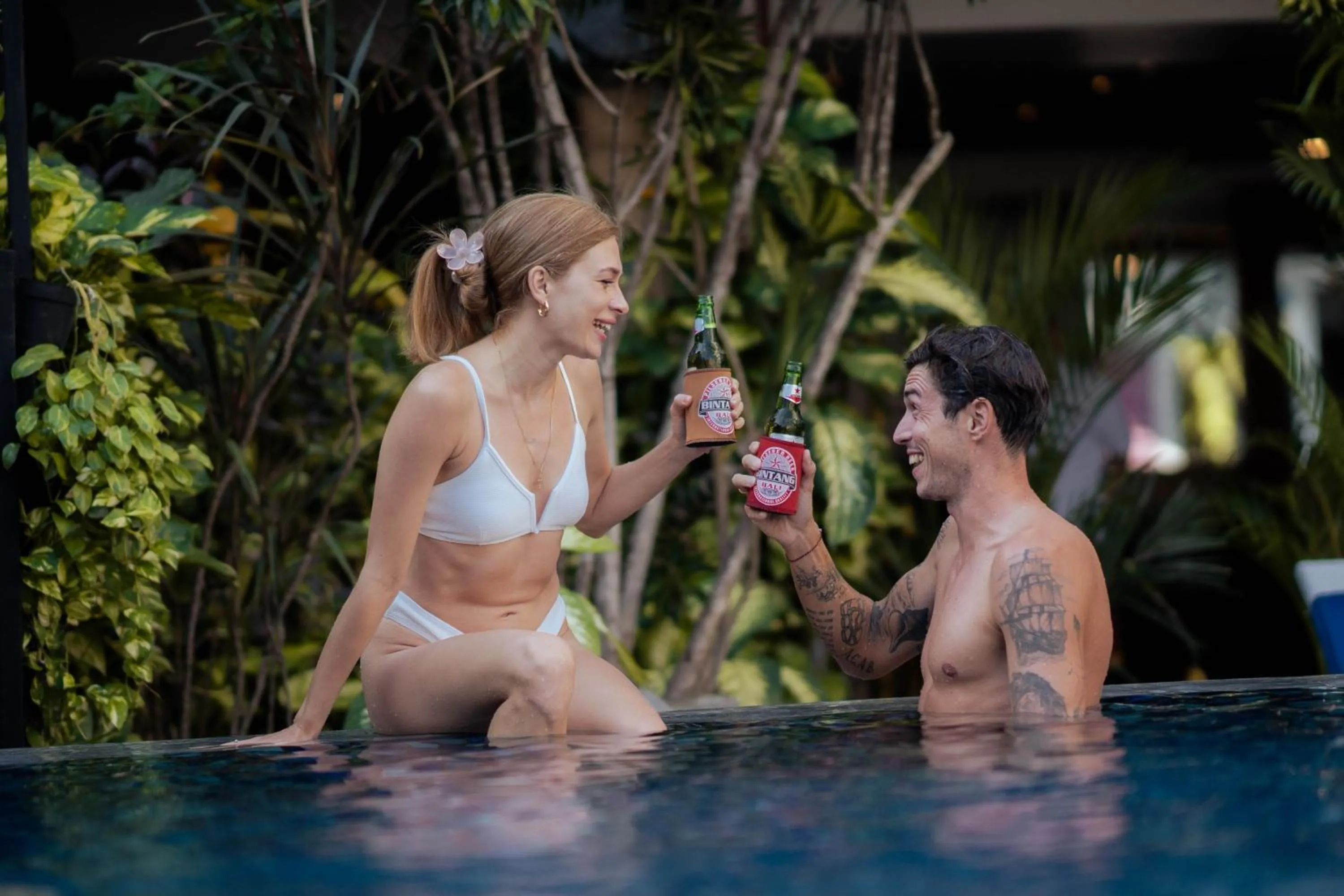 Swimming pool in Horison Ultima Seminyak Bali - CHSE Certified