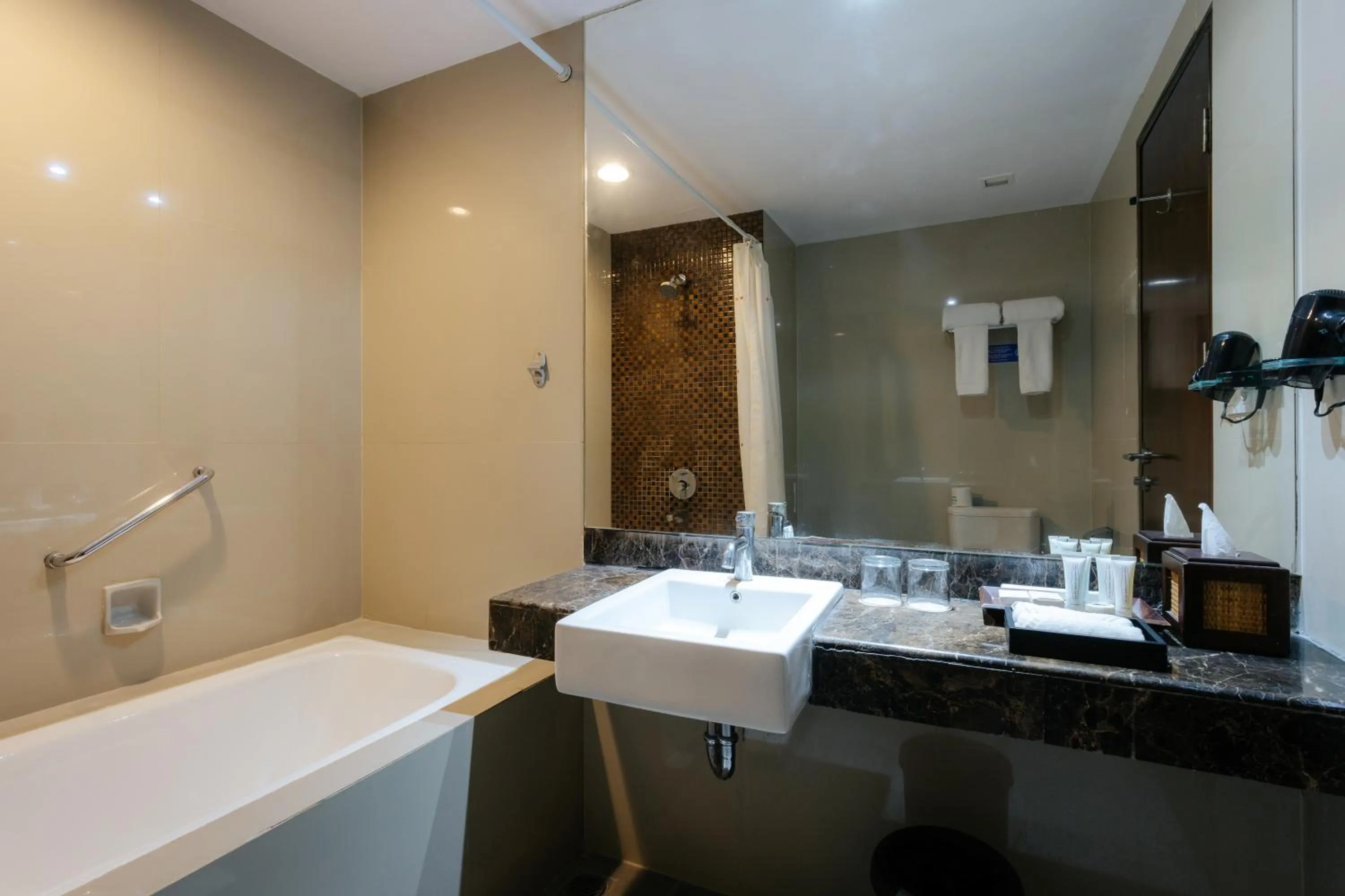 Bathroom in Horison Ultima Seminyak Bali - CHSE Certified