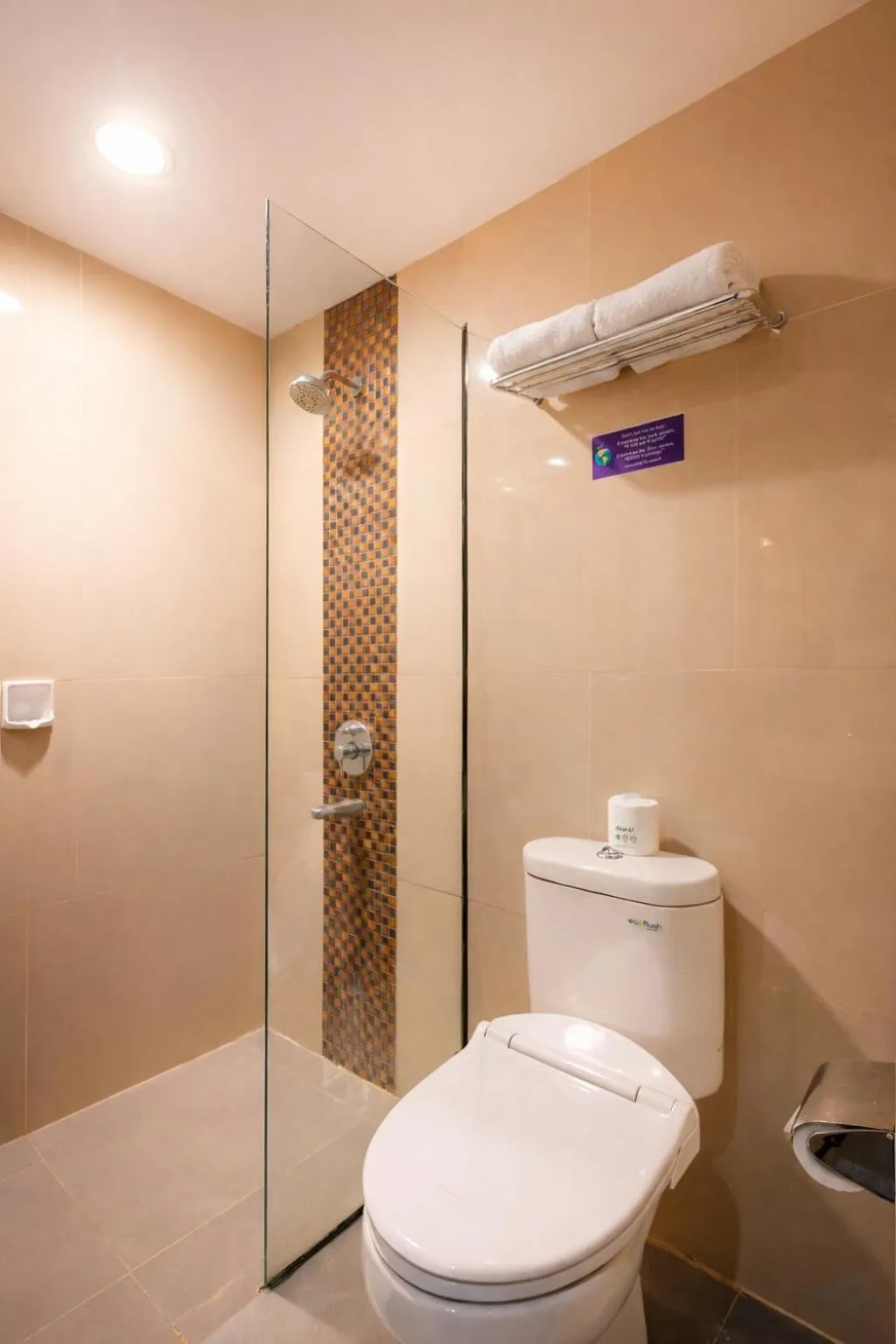 Shower in Horison Ultima Seminyak Bali - CHSE Certified