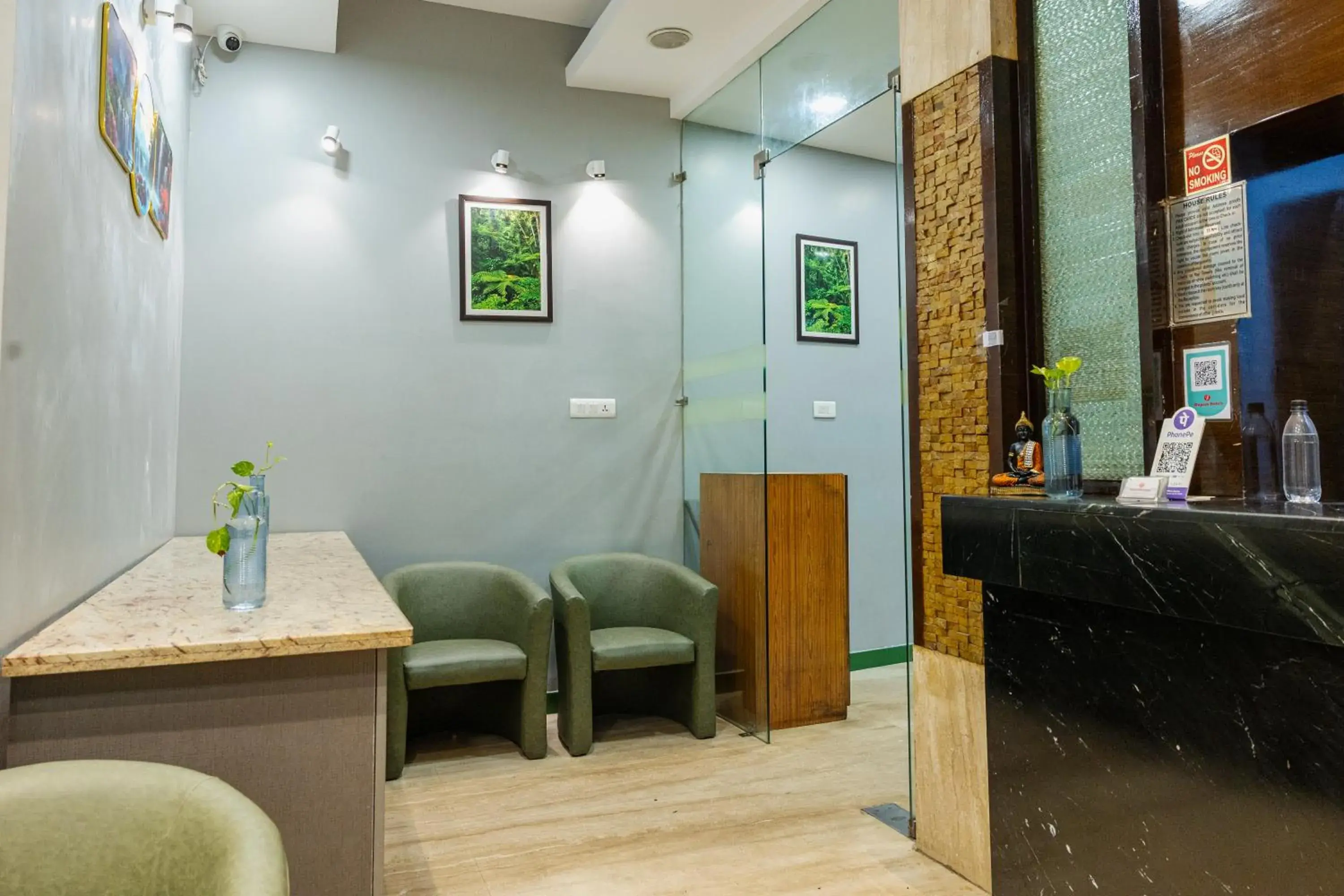 Lobby or reception in Rupam Hotel Lobby or reception in Rupam Hotel