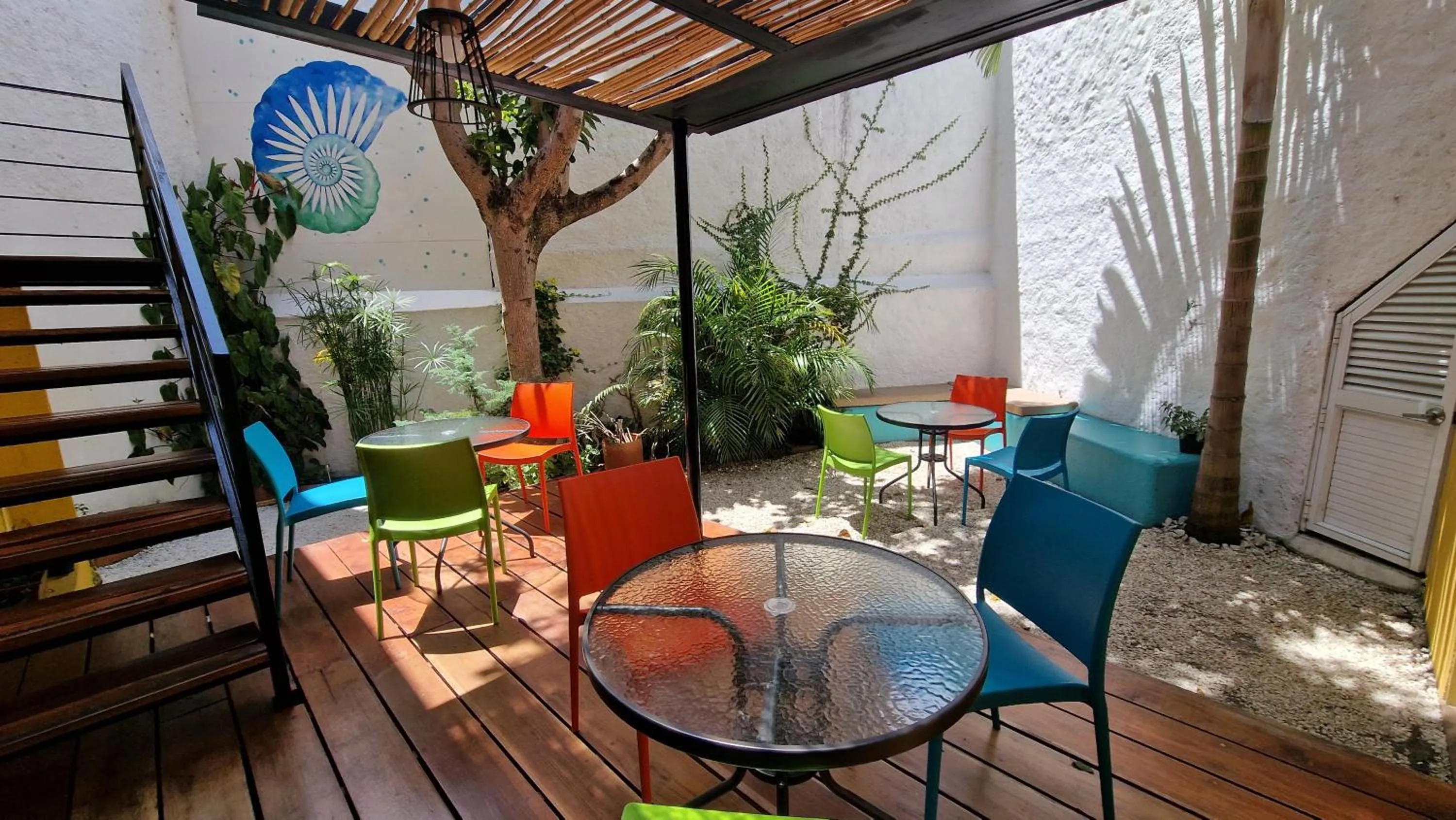 Patio in Hotel La Caracola Salento