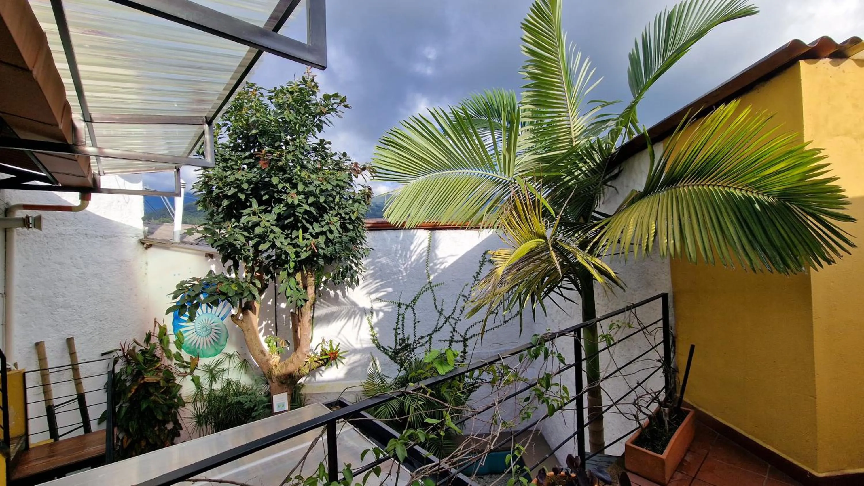 Patio in Hotel La Caracola Salento