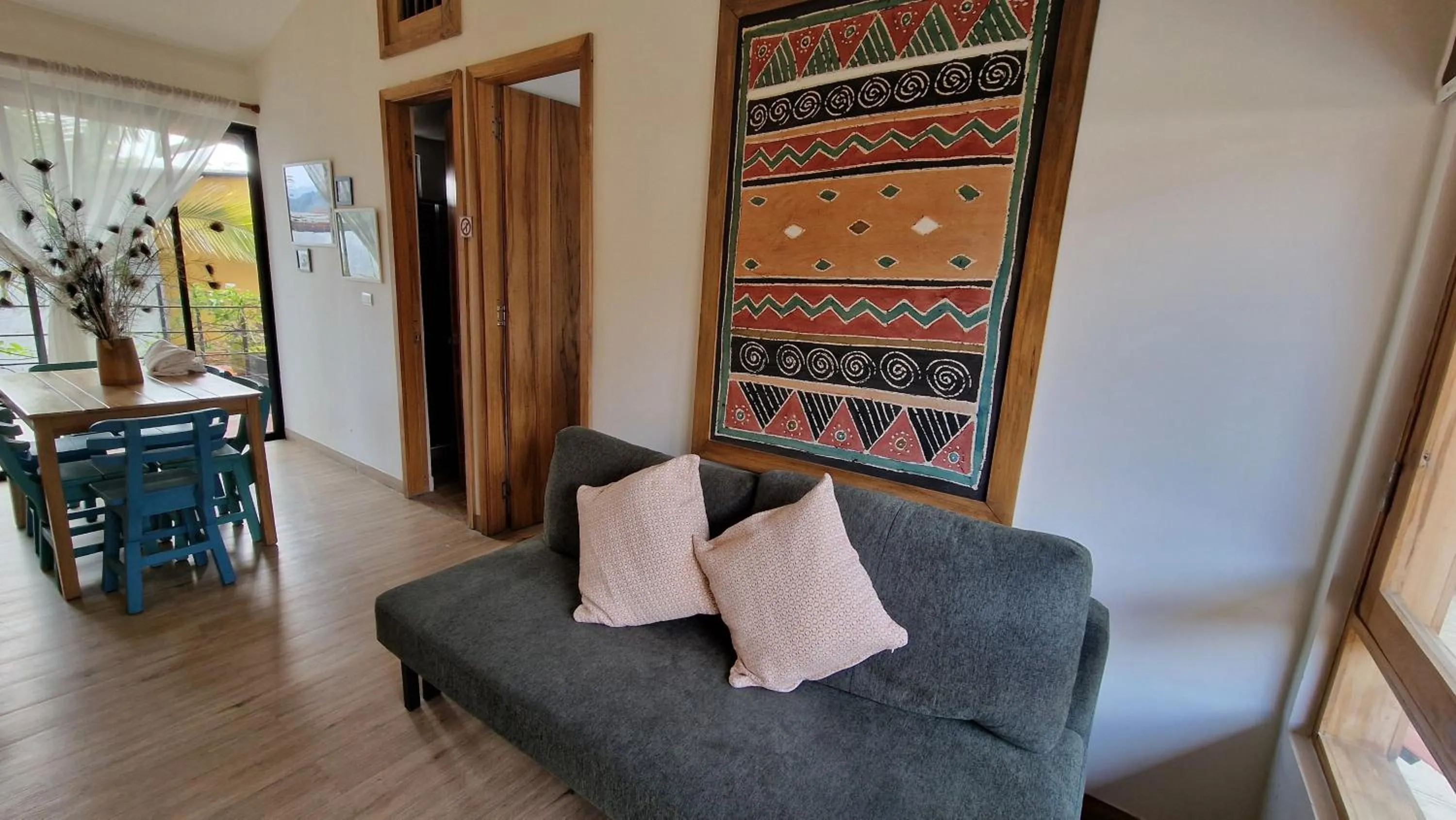 Seating area in Hotel La Caracola Salento