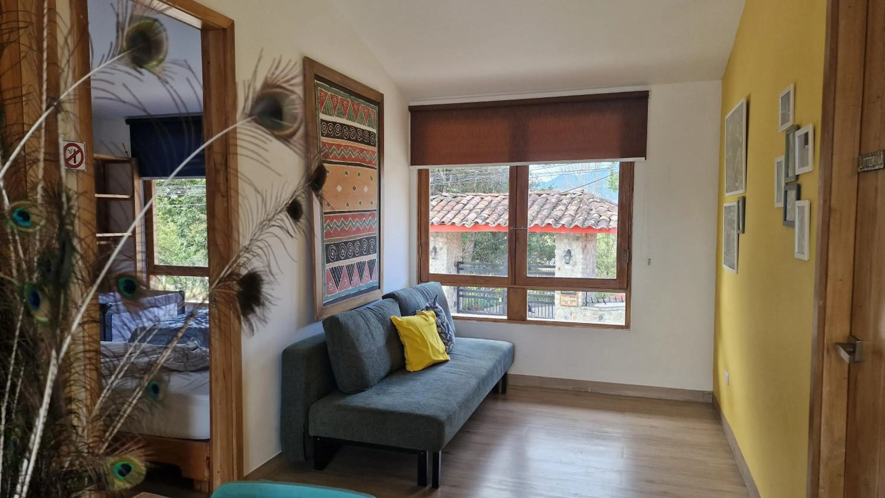 Seating area in Hotel La Caracola Salento