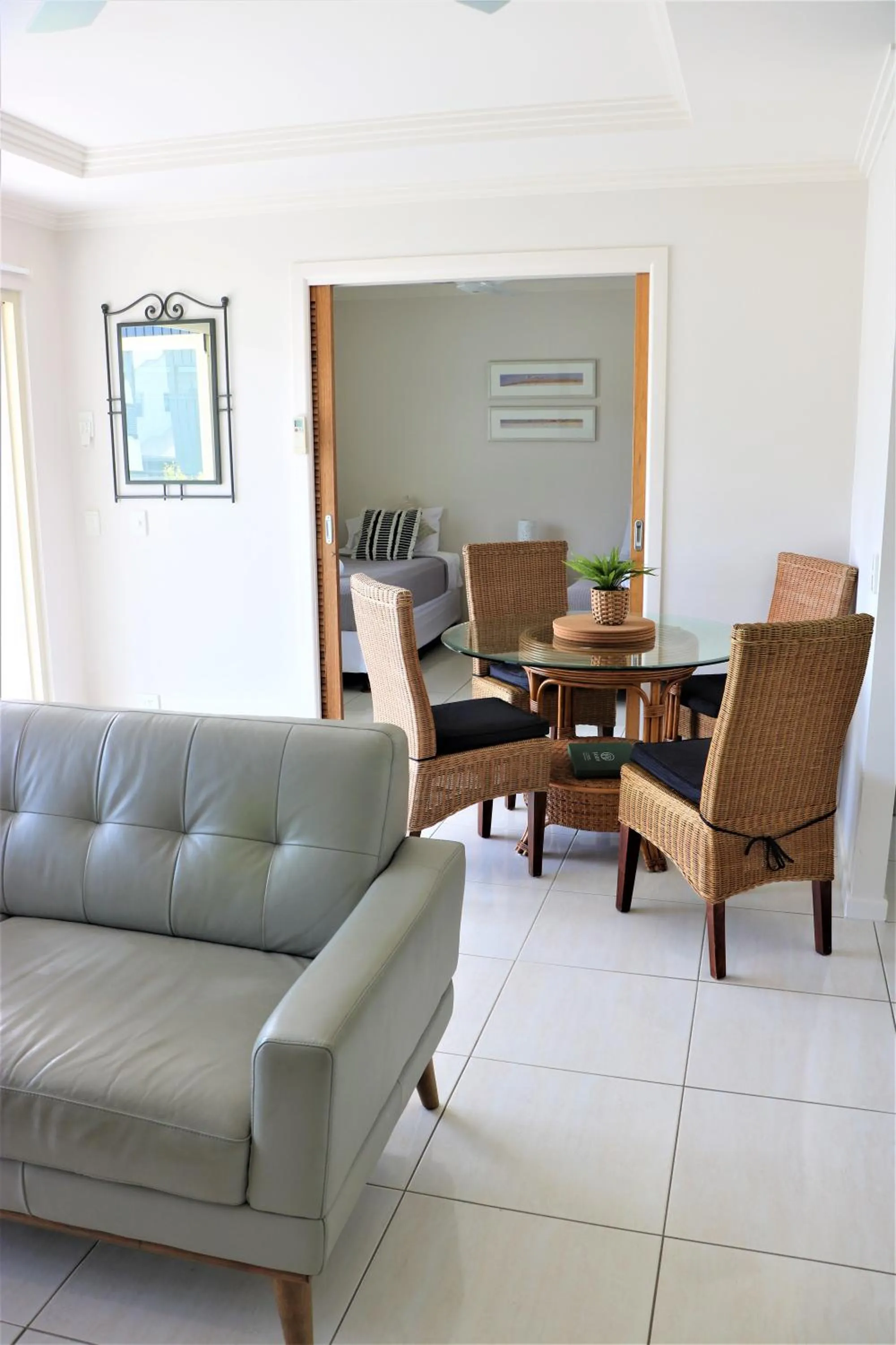 Living room in Noosa River Palms