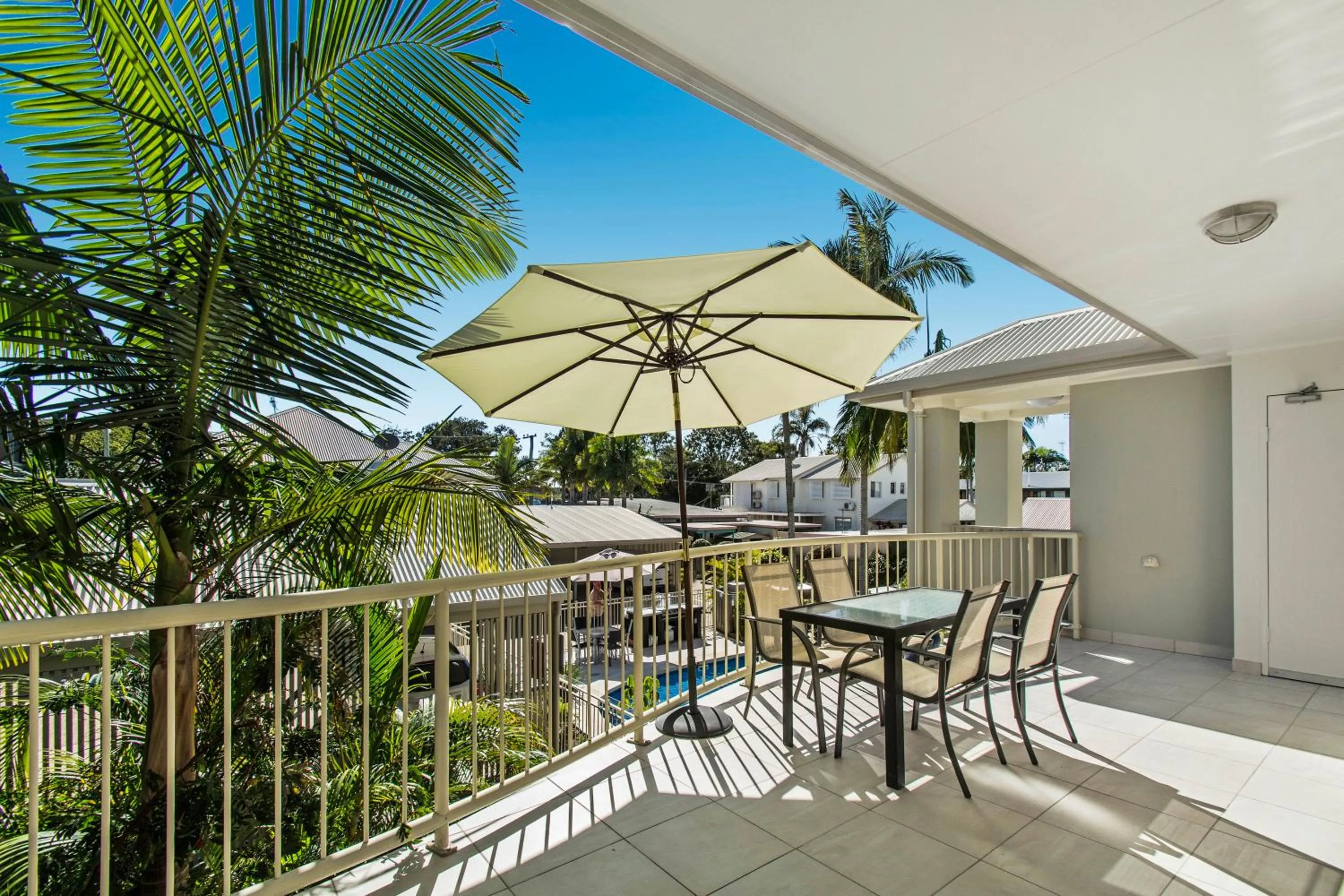 Patio in Noosa River Palms