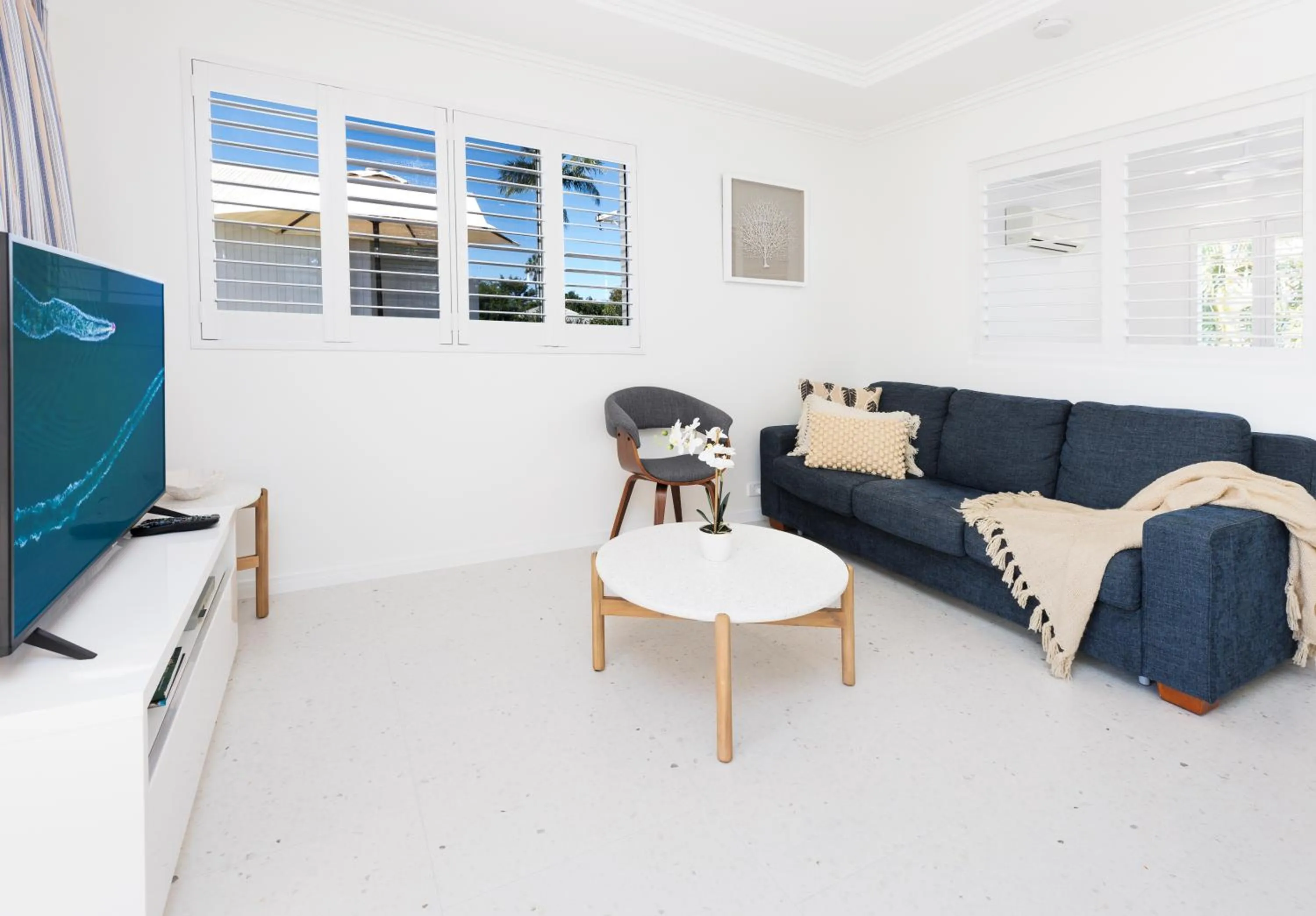 Living room in Noosa River Palms