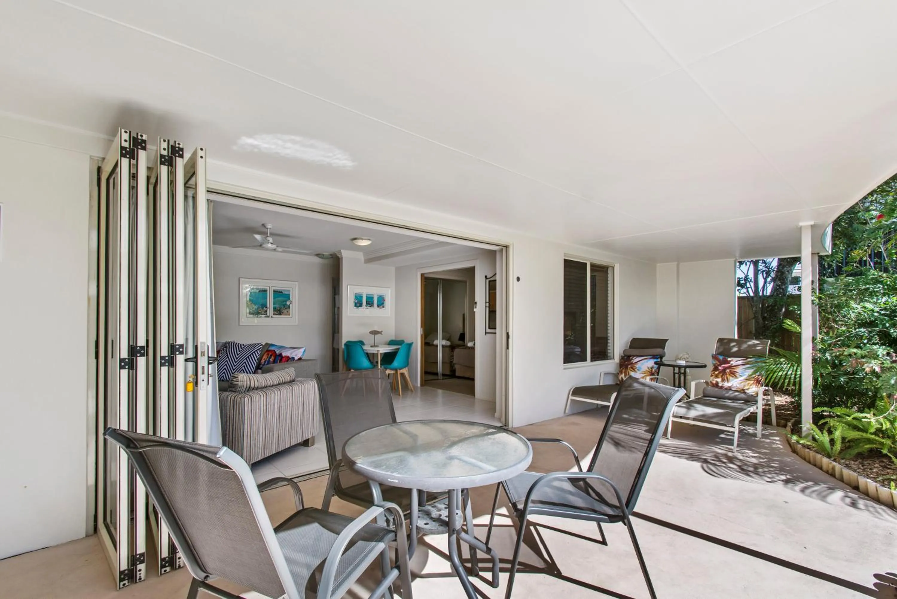 Patio in Noosa River Palms