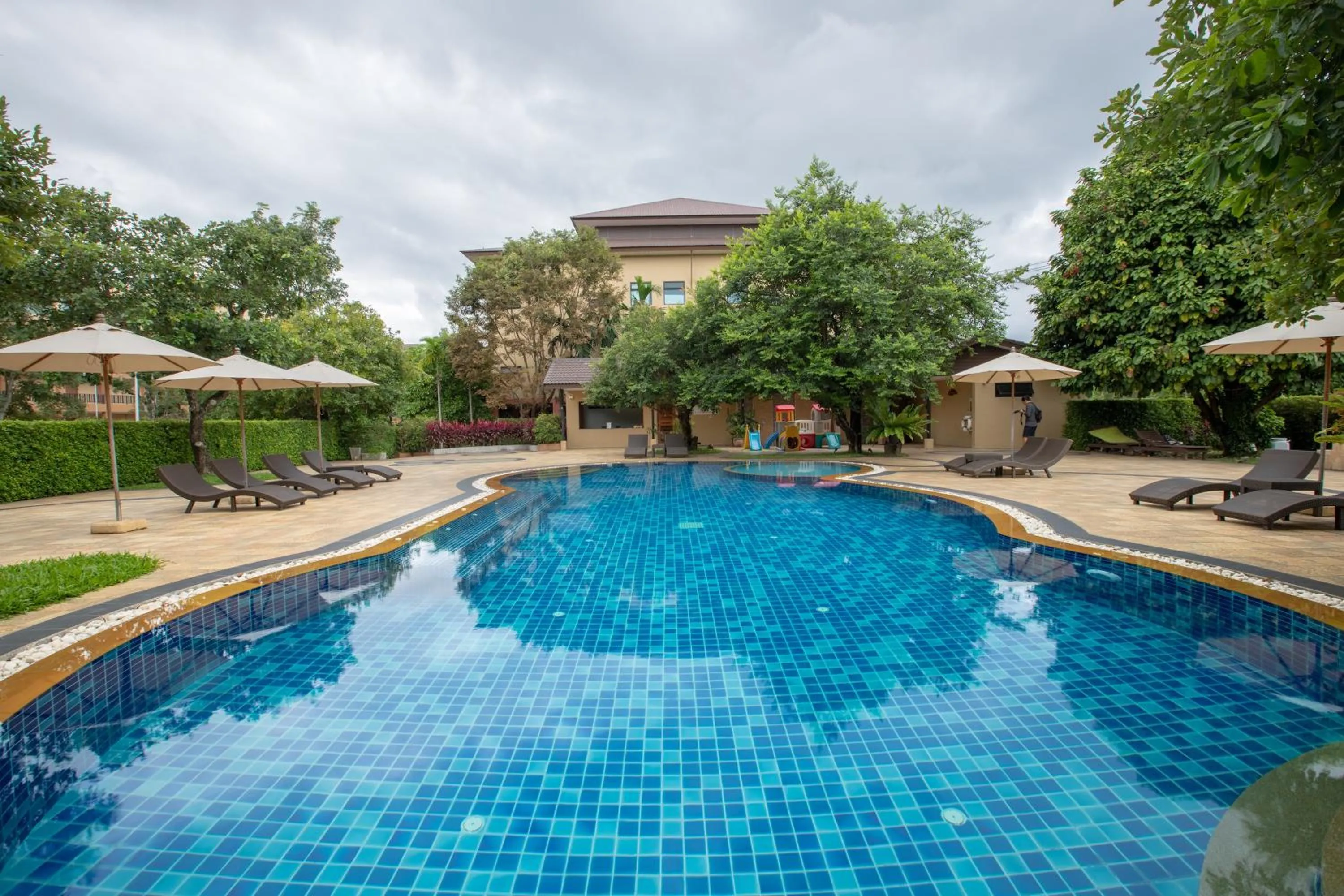 Swimming pool in Phufa Waree Chiangrai Resort - SHA Extra Plus