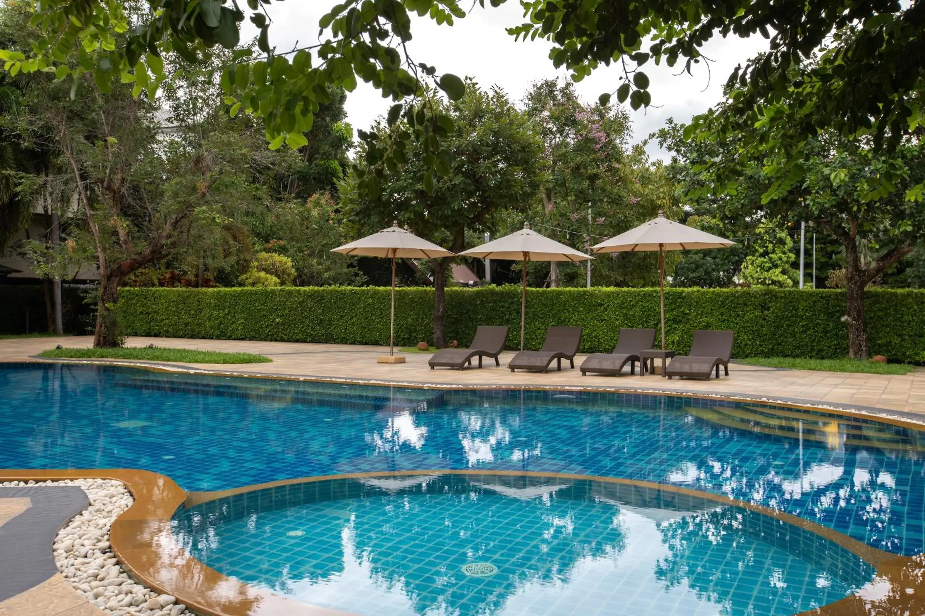 Swimming pool in Phufa Waree Chiangrai Resort - SHA Extra Plus Swimming pool in Phufa Waree Chiangrai Resort - SHA Extra Plus