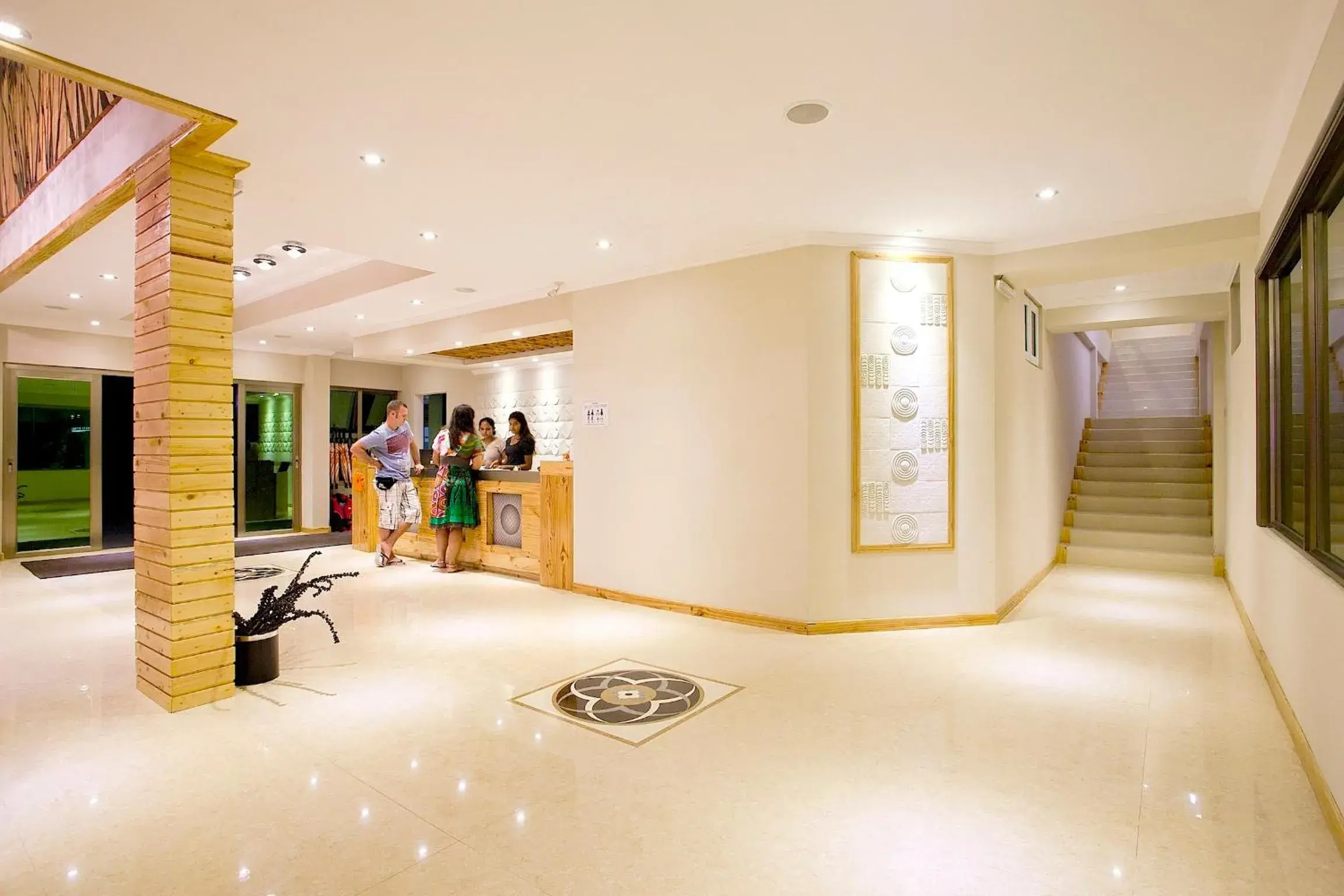 Lobby or reception in Kaani Beach Hotel Lobby or reception in Kaani Beach Hotel