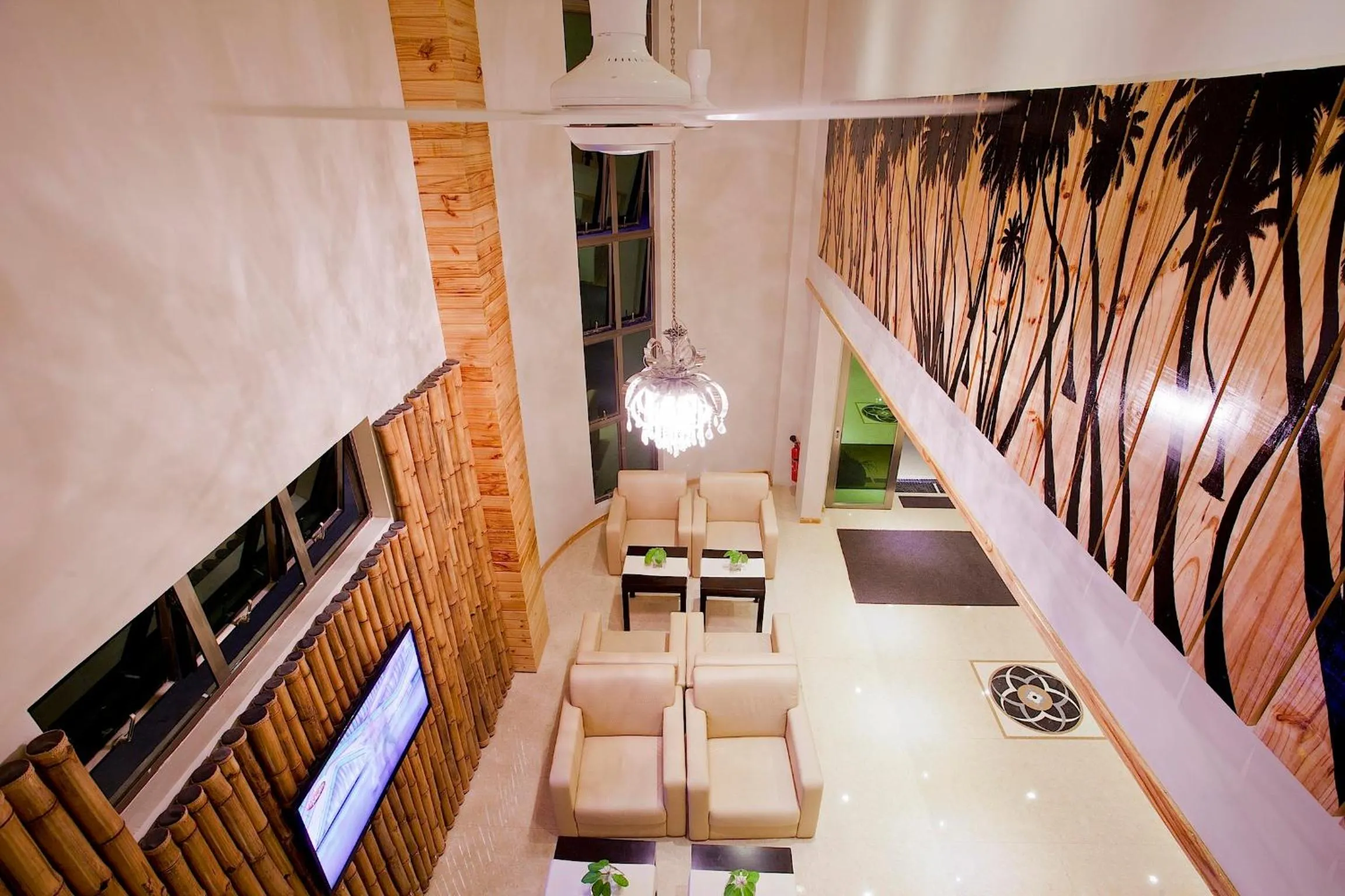 Living room in Kaani Beach Hotel