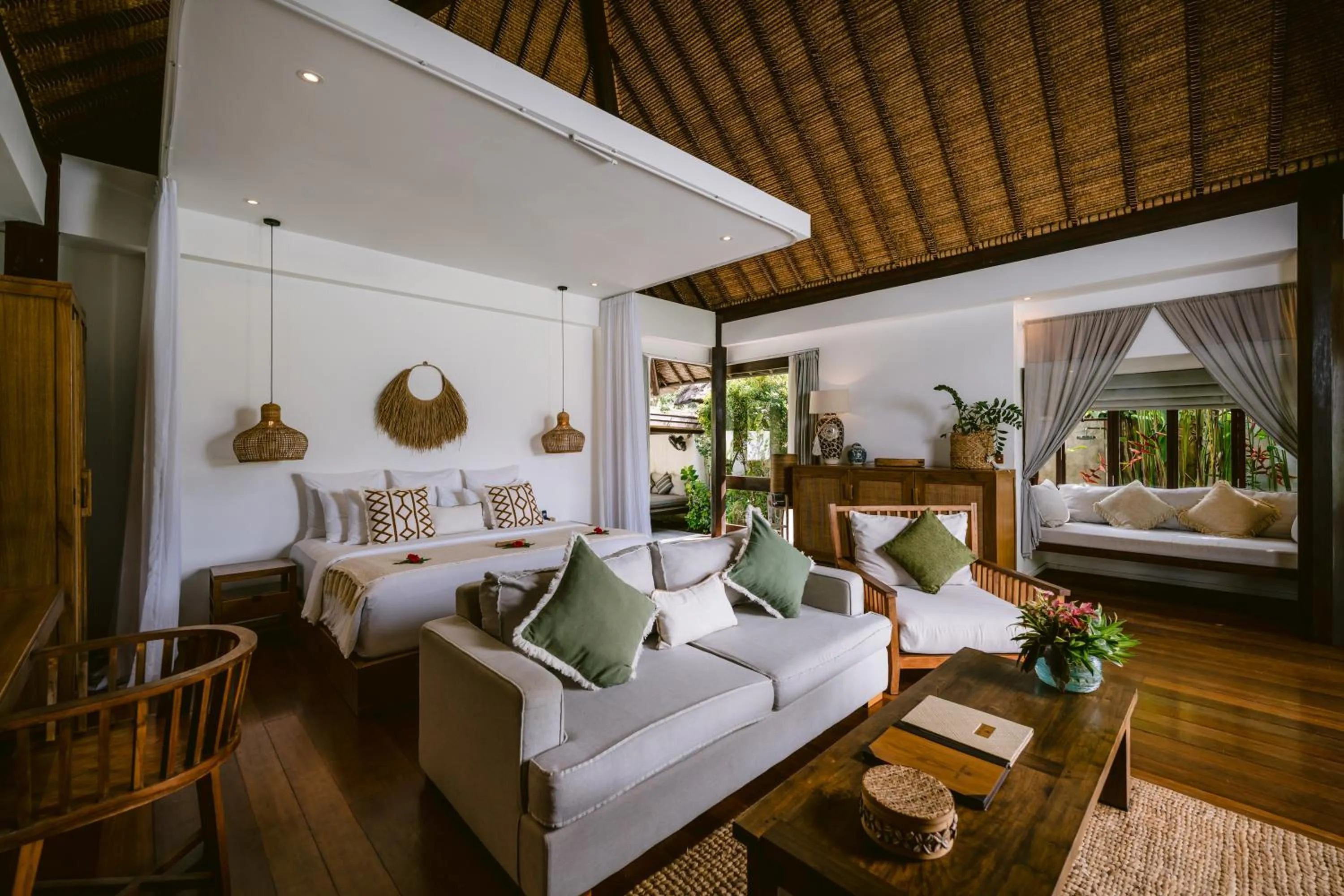 Bedroom, Bed in Pondok Santi Estate