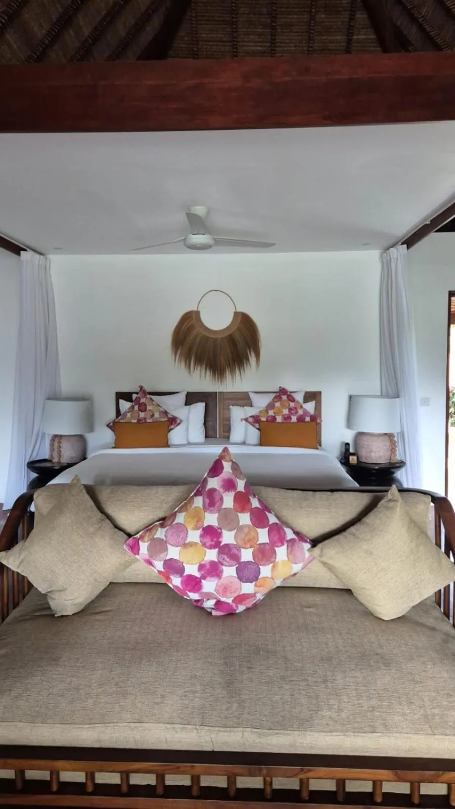 Bedroom, Bed in Pondok Santi Estate