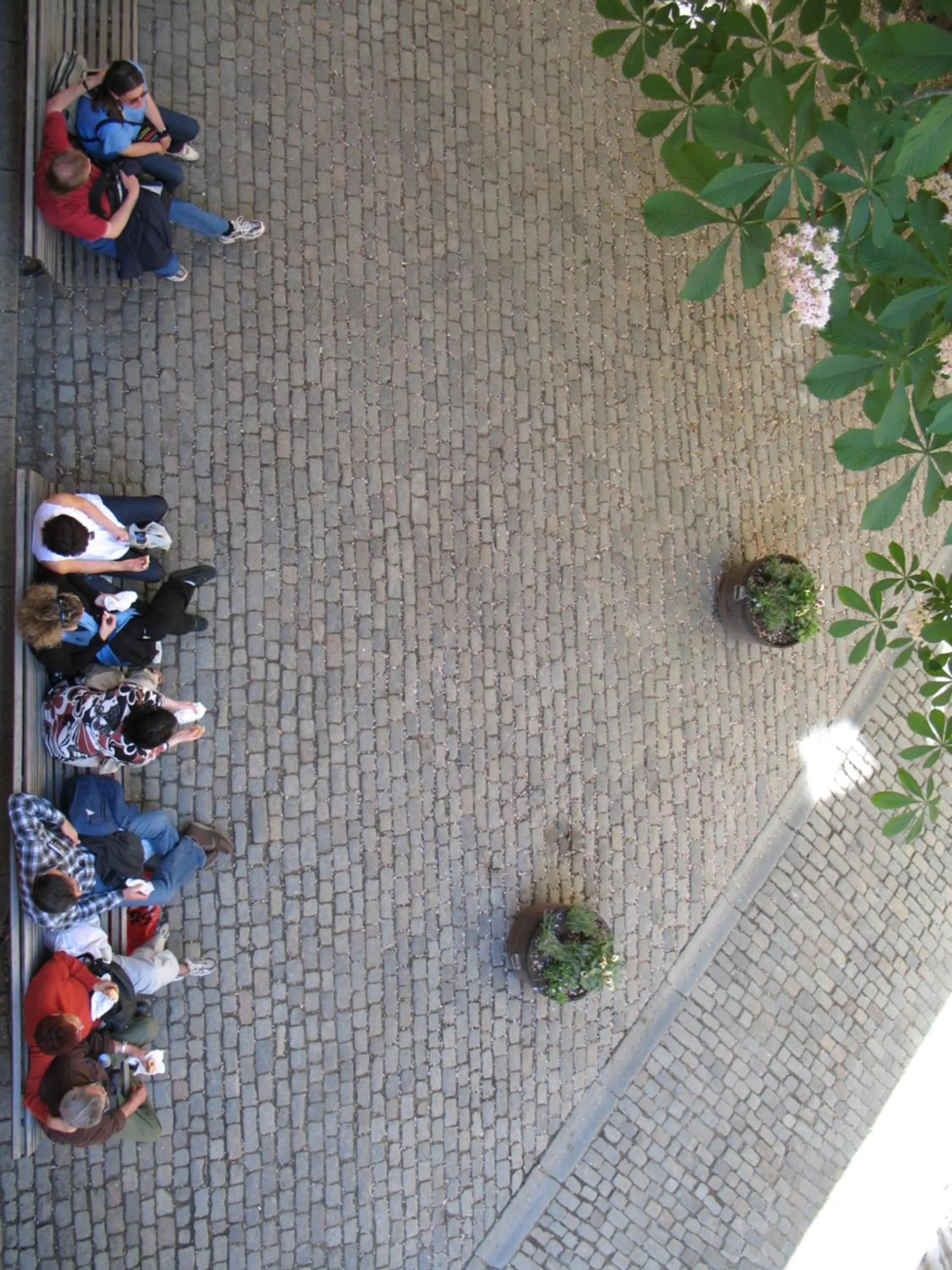 Street view in Castanea Old Town Hostel