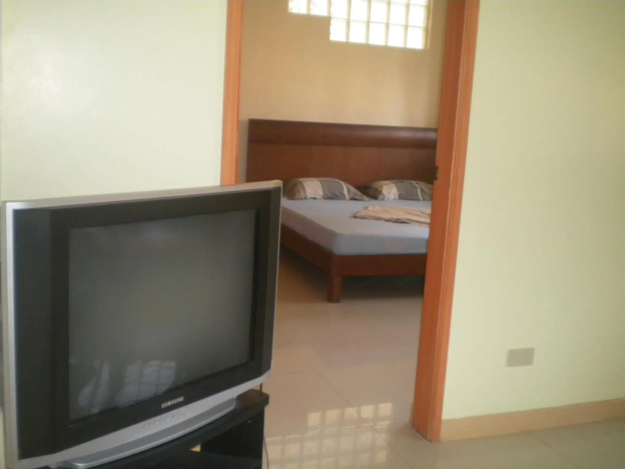 TV/Entertainment Center in Dumaguete Springs Apartment