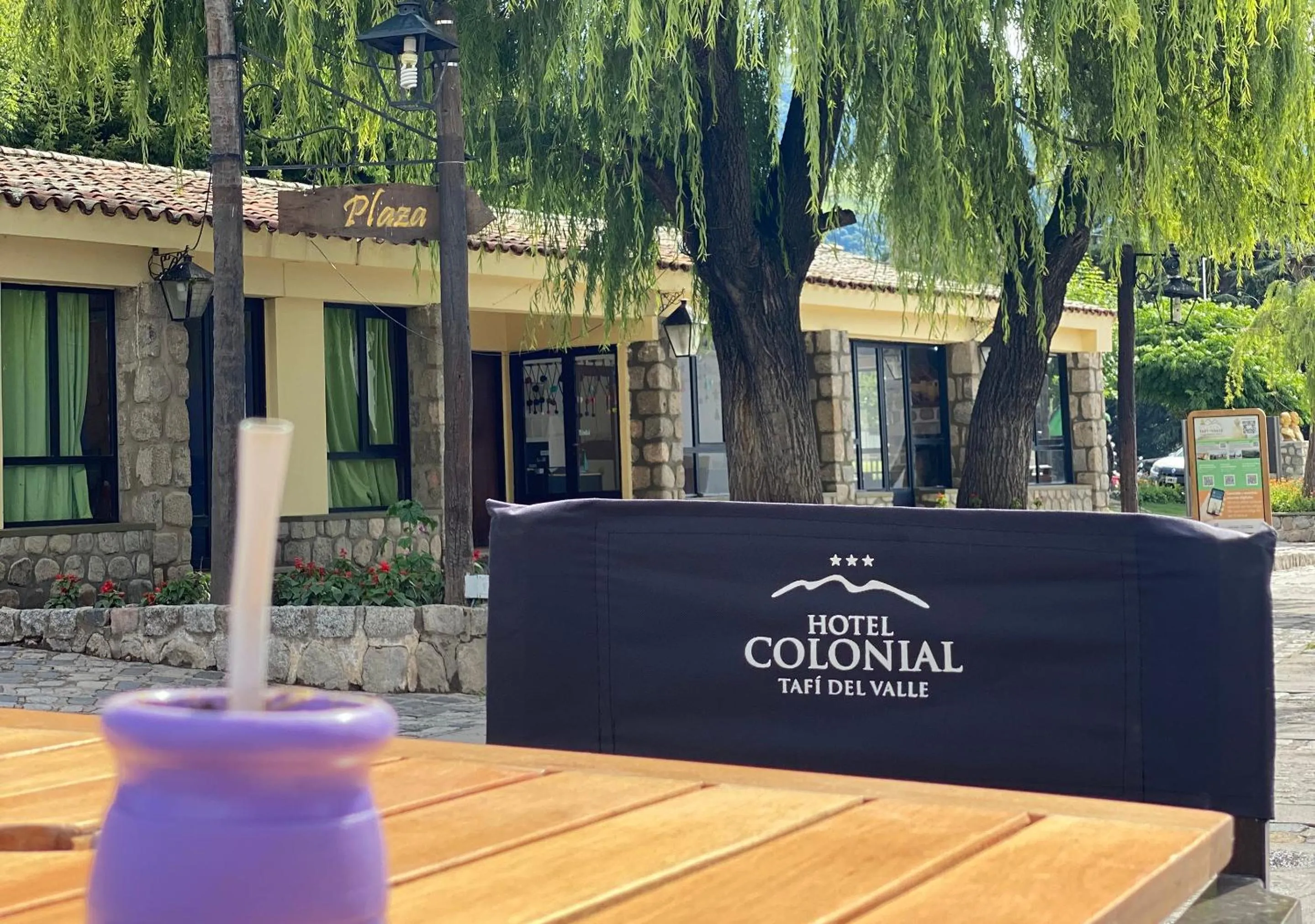 Patio in Hotel Colonial Tafi del Valle by DOT Tradition