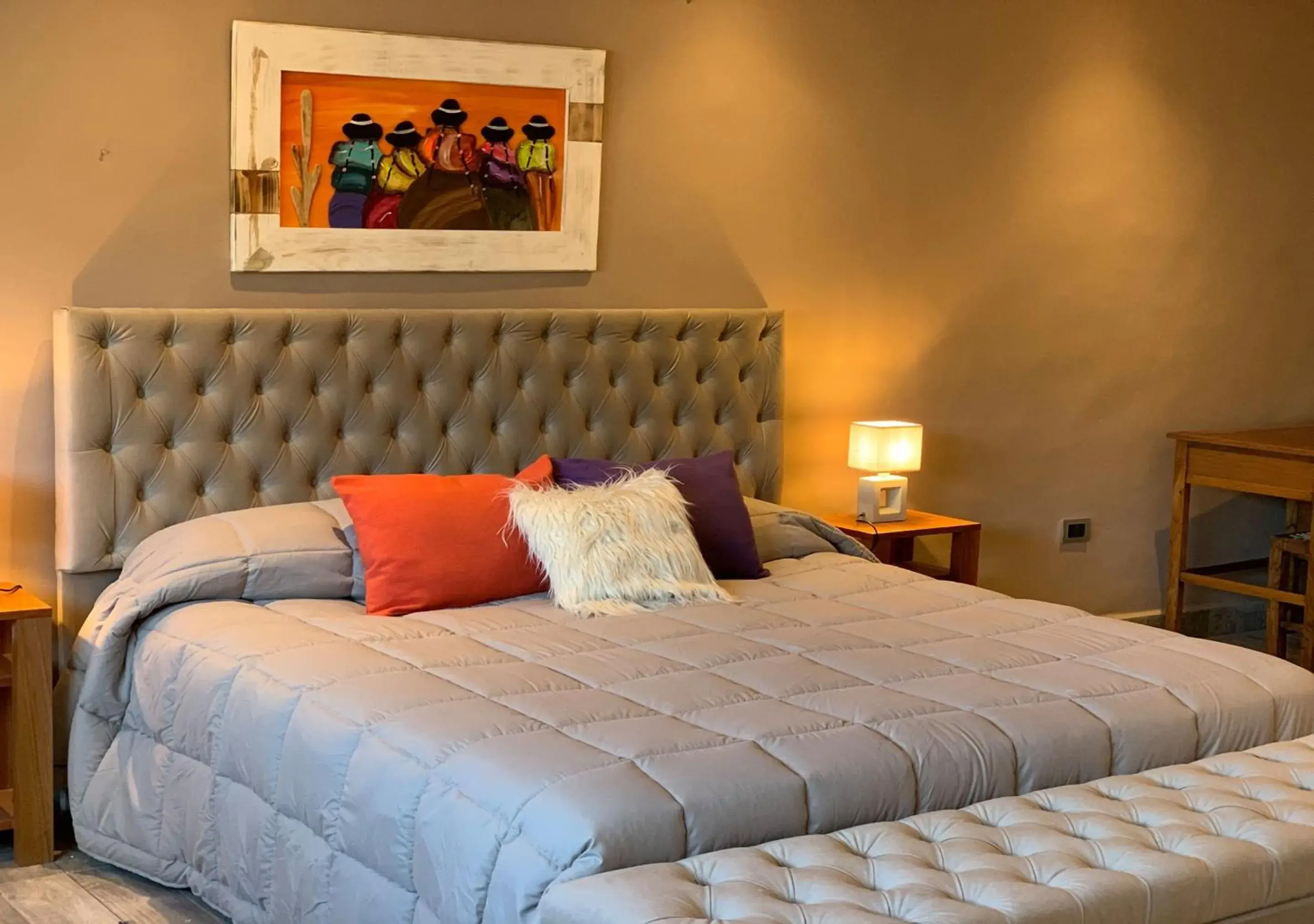 Bed in Hotel Colonial Tafi del Valle by DOT Tradition Bed in Hotel Colonial Tafi del Valle by DOT Tradition