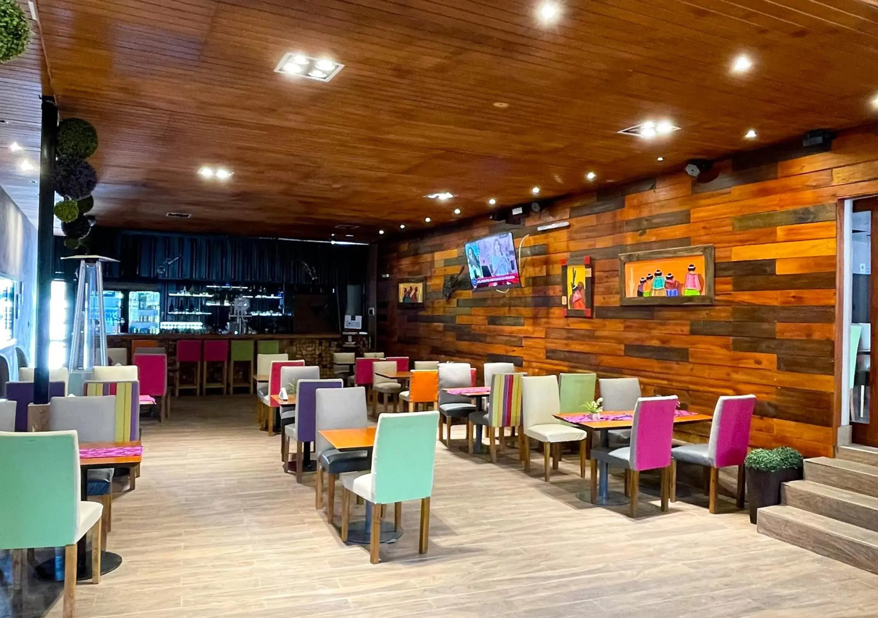 Lounge or bar in Hotel Colonial Tafi del Valle by DOT Tradition Lounge or bar in Hotel Colonial Tafi del Valle by DOT Tradition