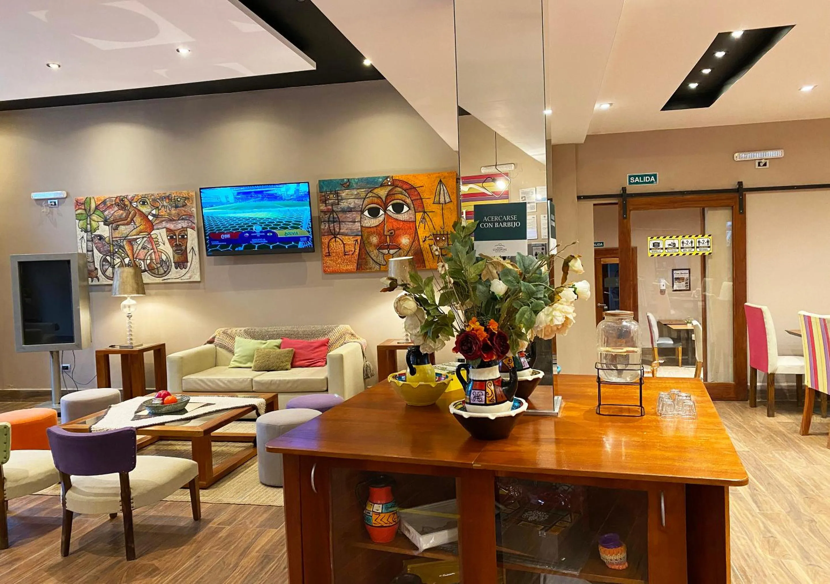 Lobby or reception in Hotel Colonial Tafi del Valle by DOT Tradition