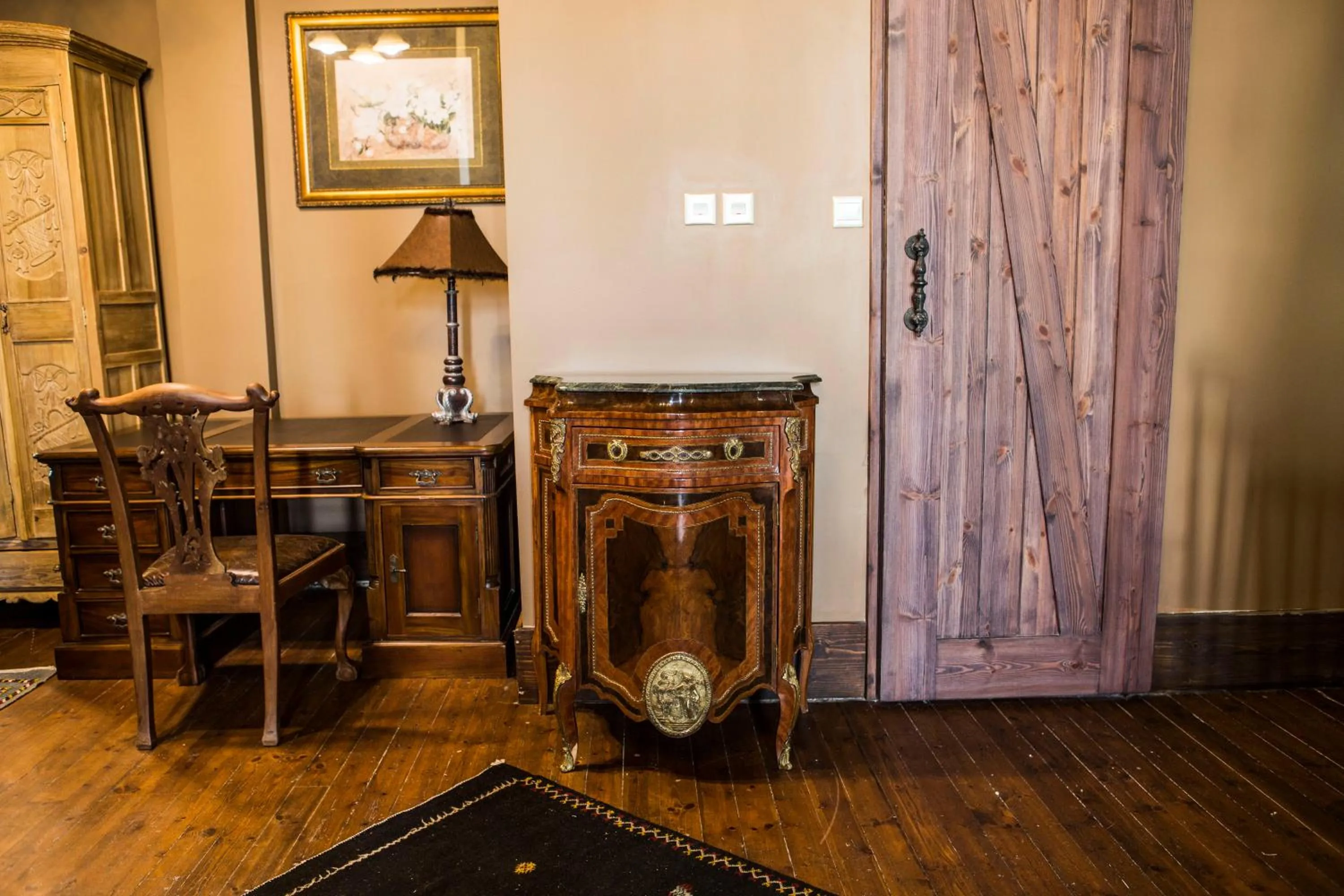 Seating area in kyrenia palace boutique hotel