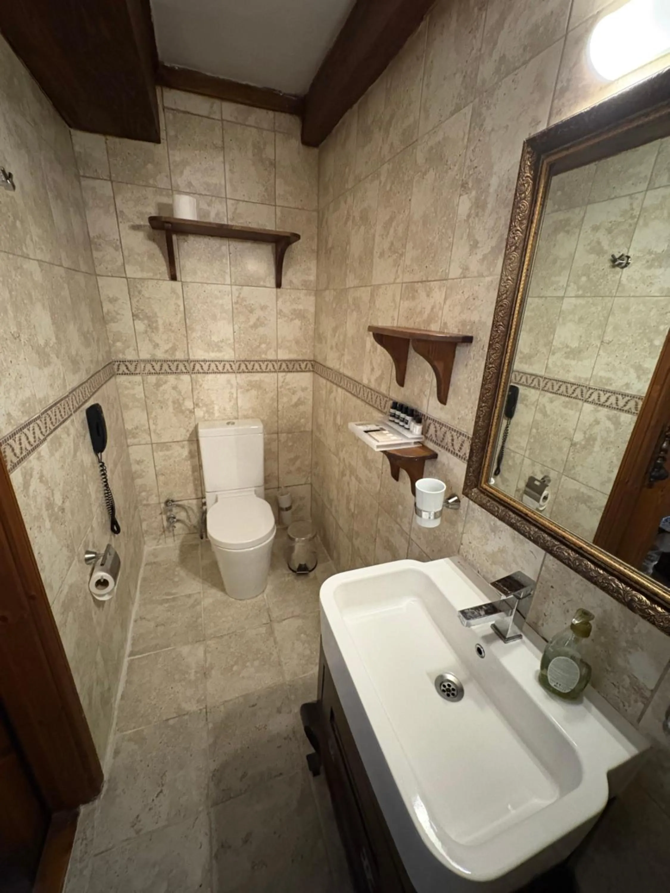 Bathroom in kyrenia palace boutique hotel