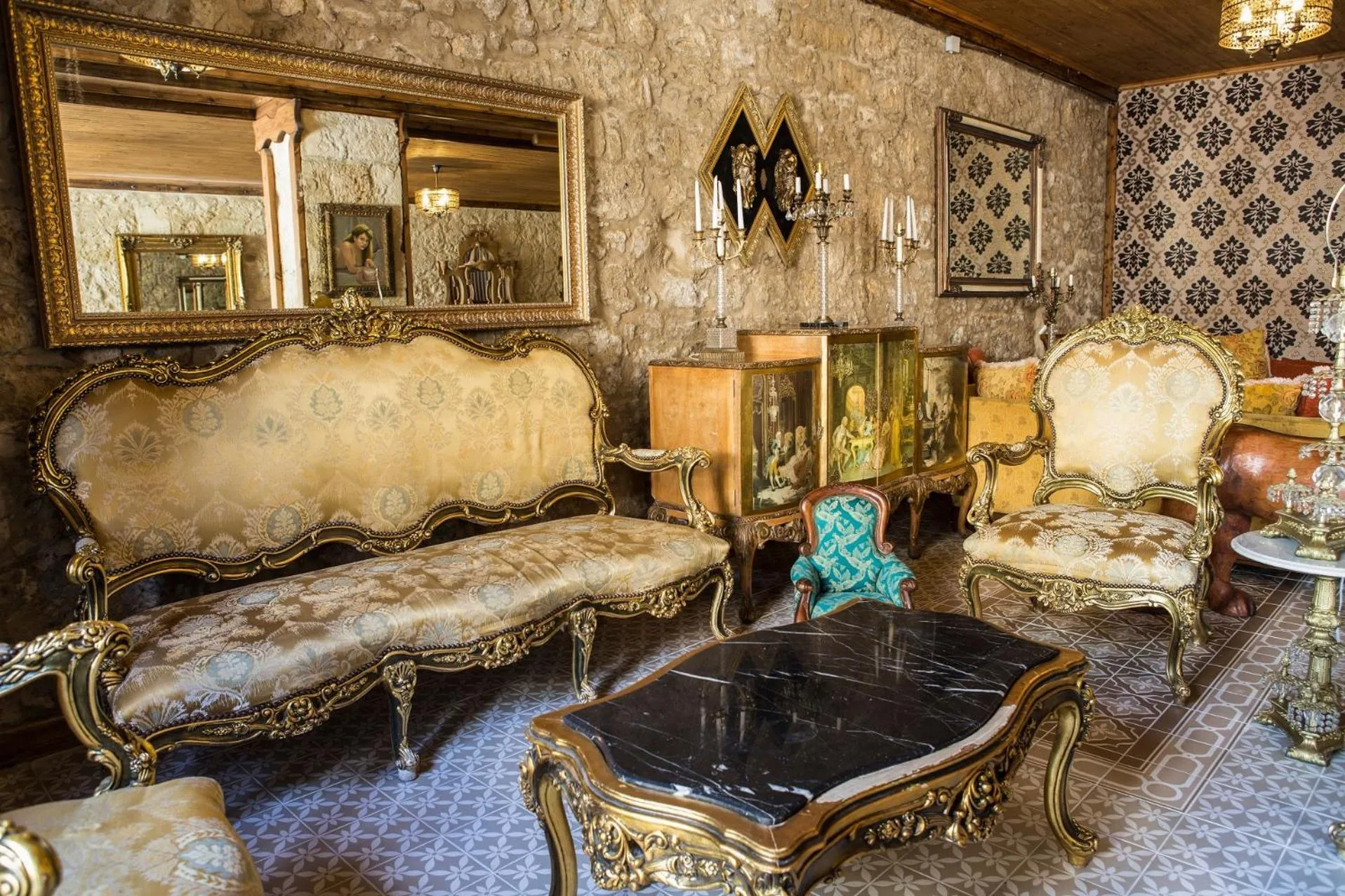 Lobby or reception in kyrenia palace boutique hotel