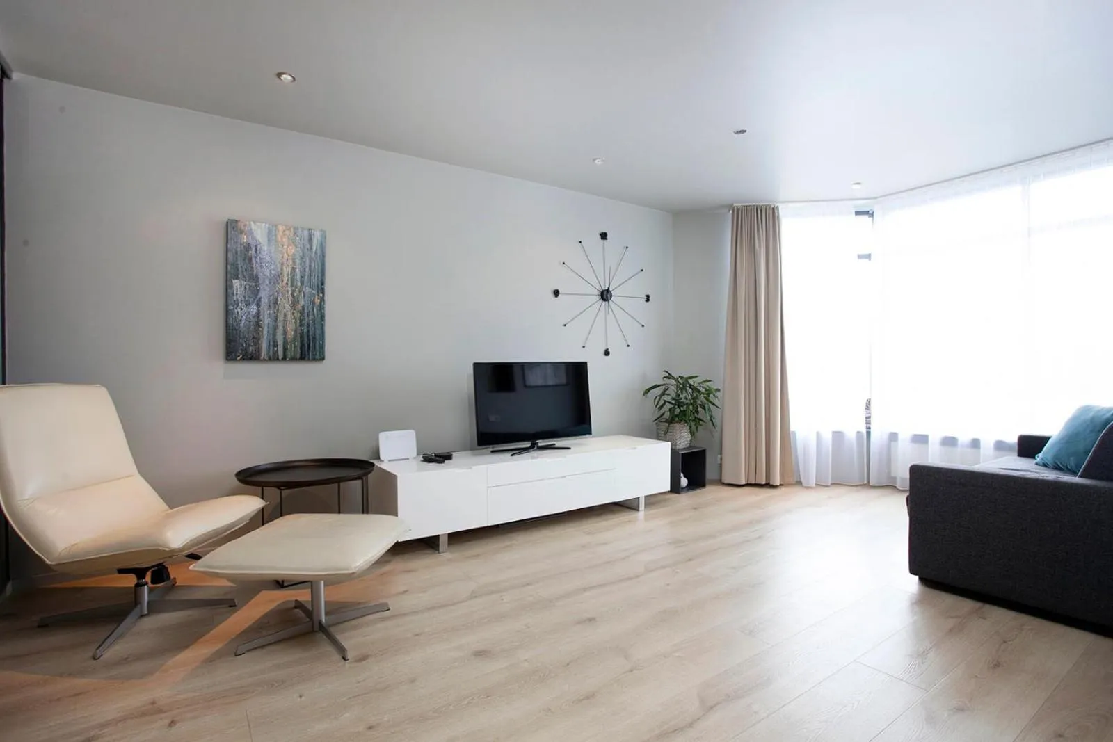 Living room in Planet Apartments