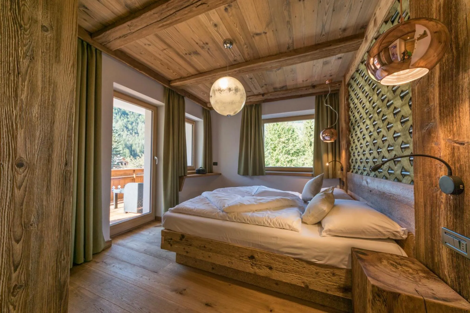 Bedroom, Bed in Alpine Refuge Villa Adler
