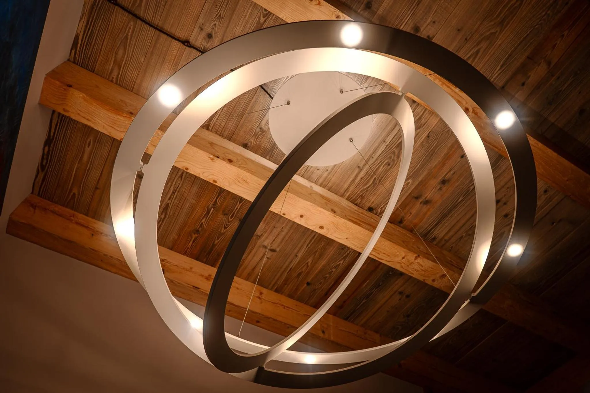 Decorative detail in Alpine Refuge Villa Adler