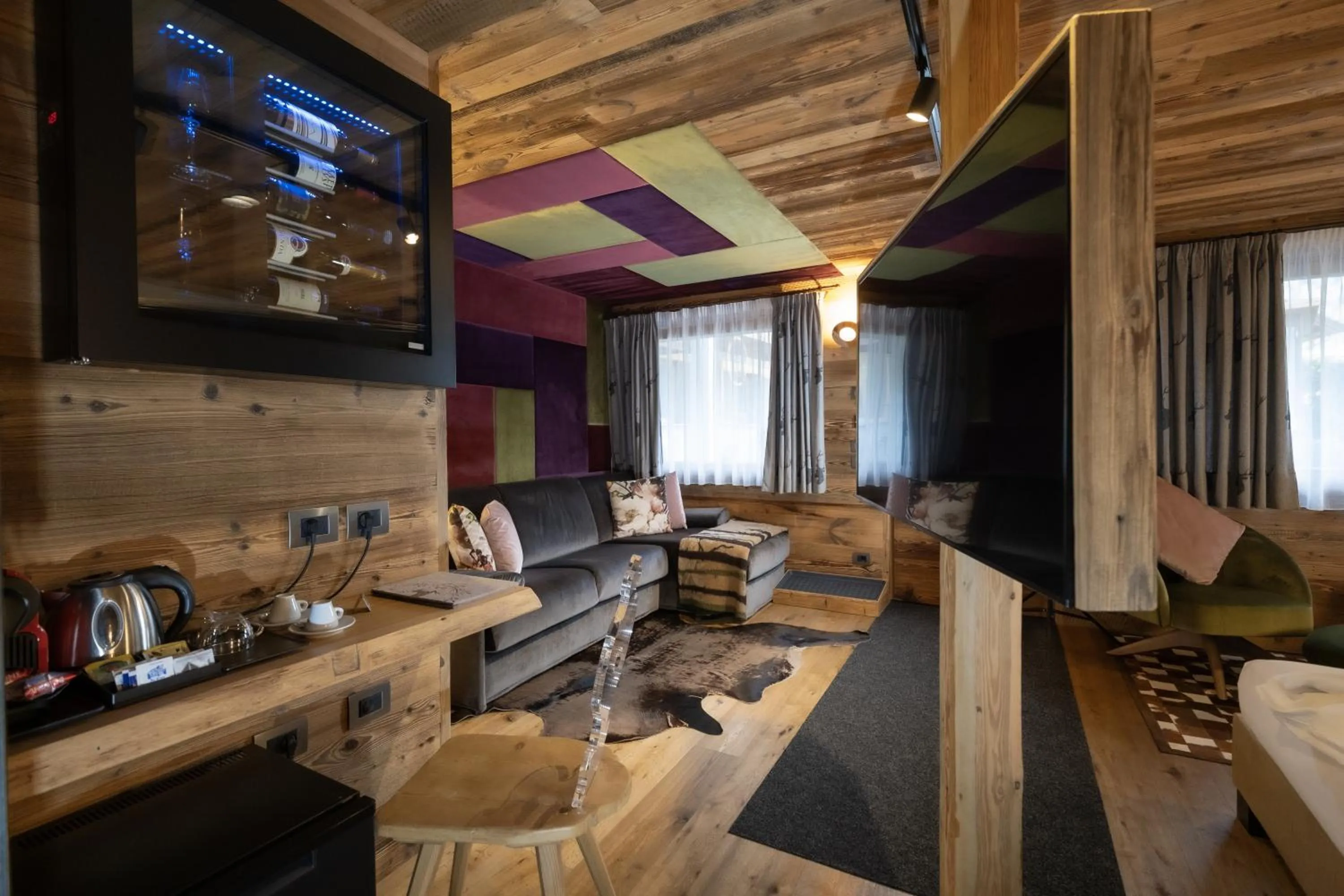 Bedroom in Alpine Refuge Villa Adler