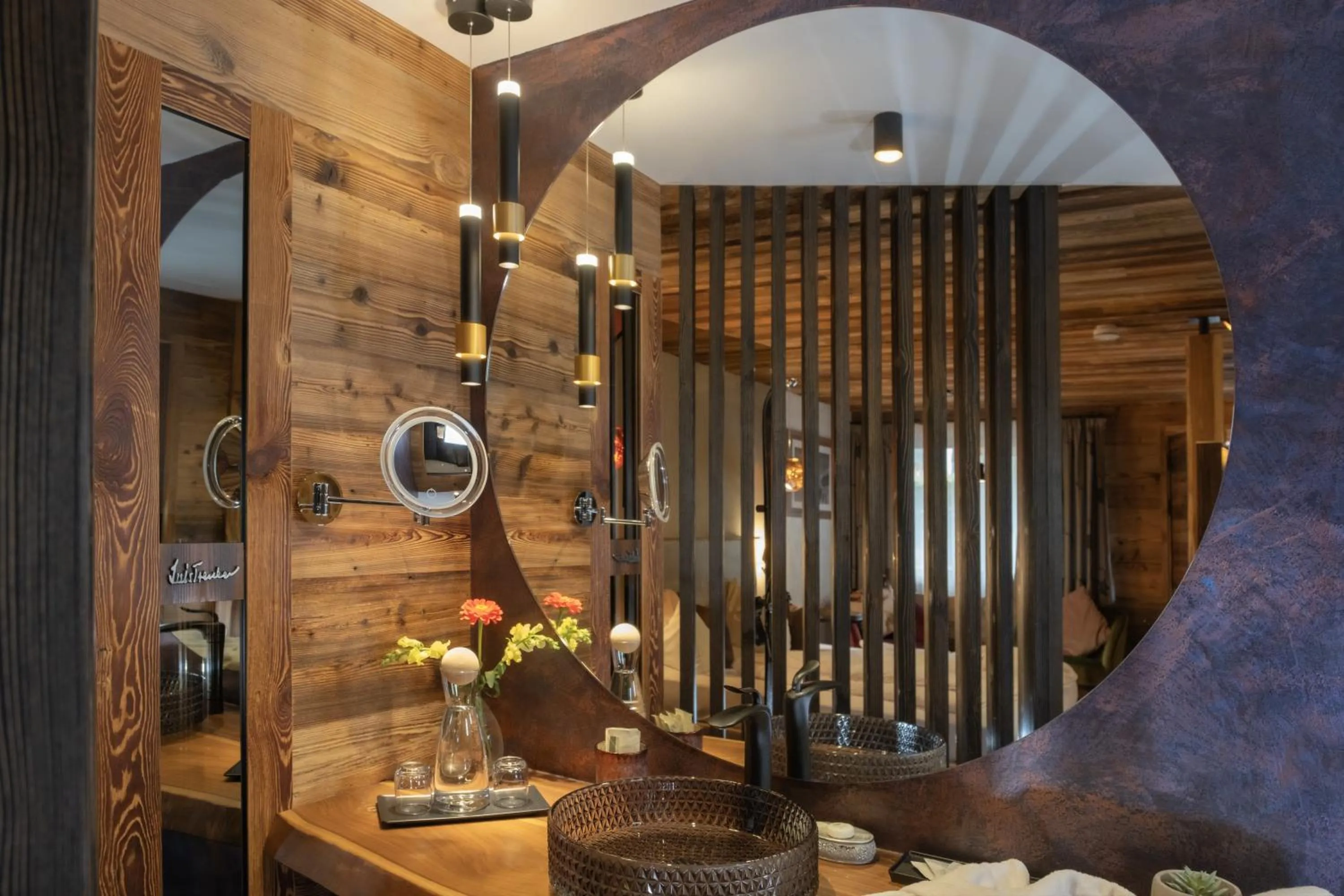 Bathroom in Alpine Refuge Villa Adler