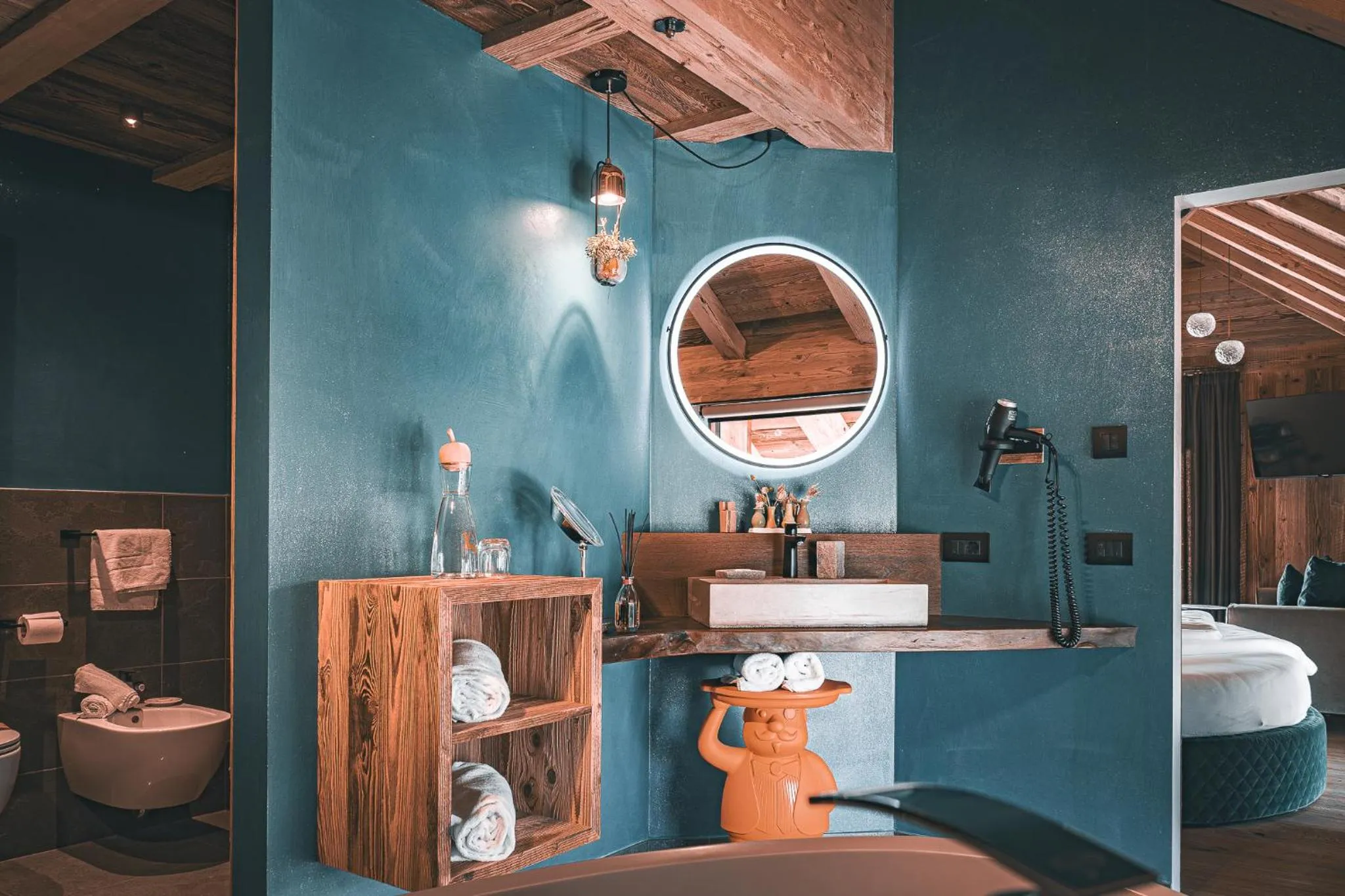 Bathroom in Alpine Refuge Villa Adler