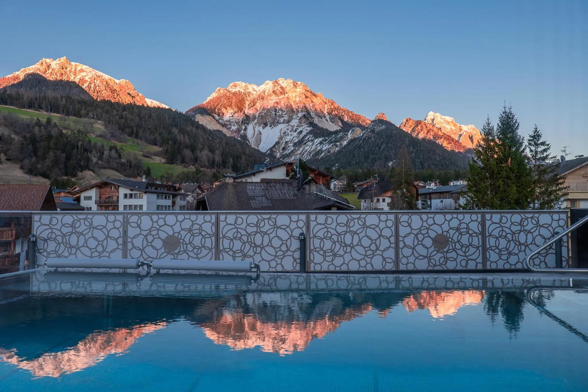 Natural landscape in Alpine Refuge Villa Adler