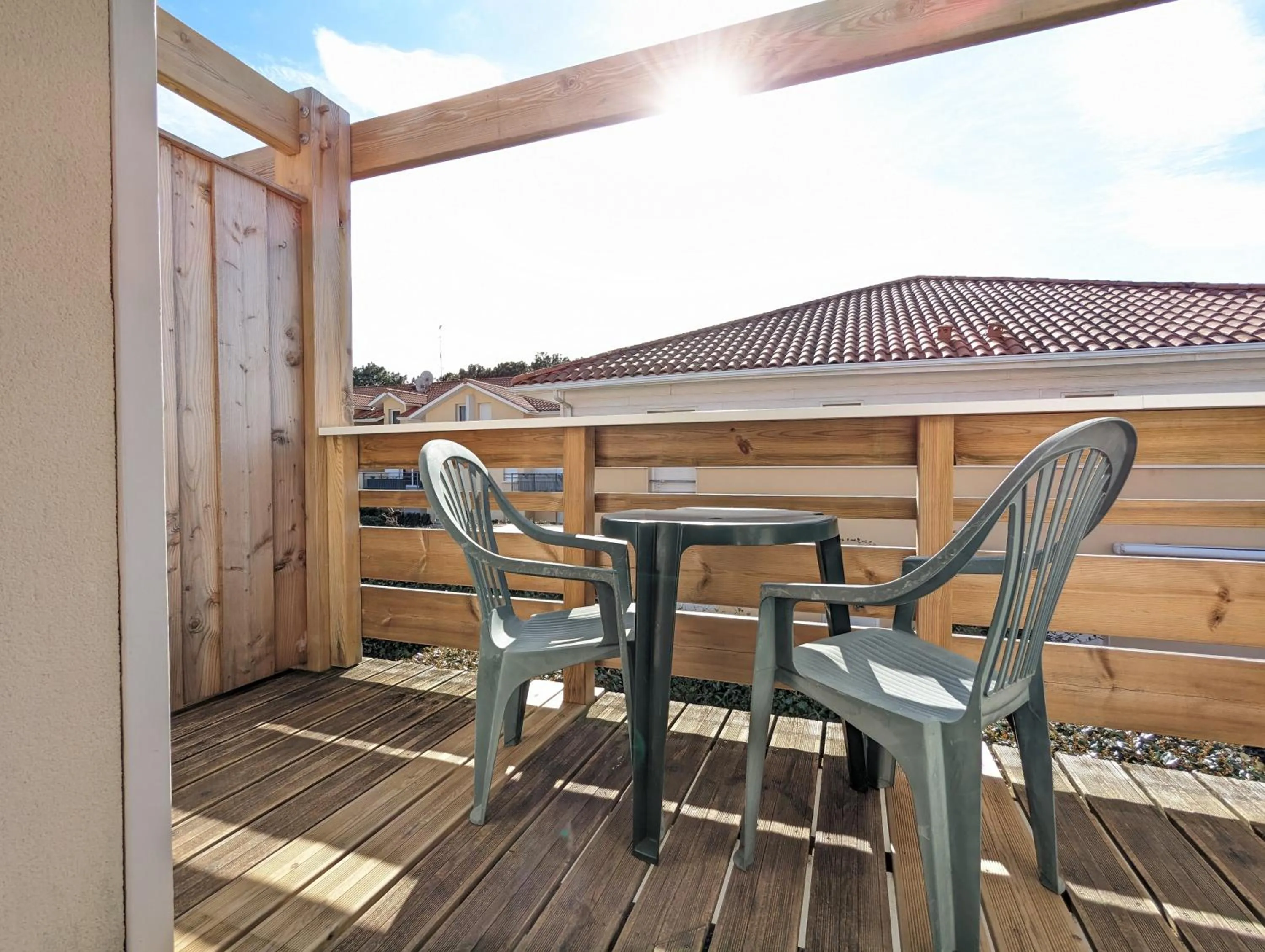 Balcony/Terrace in Résidence Au Pitot, Biscarrosse-Plage