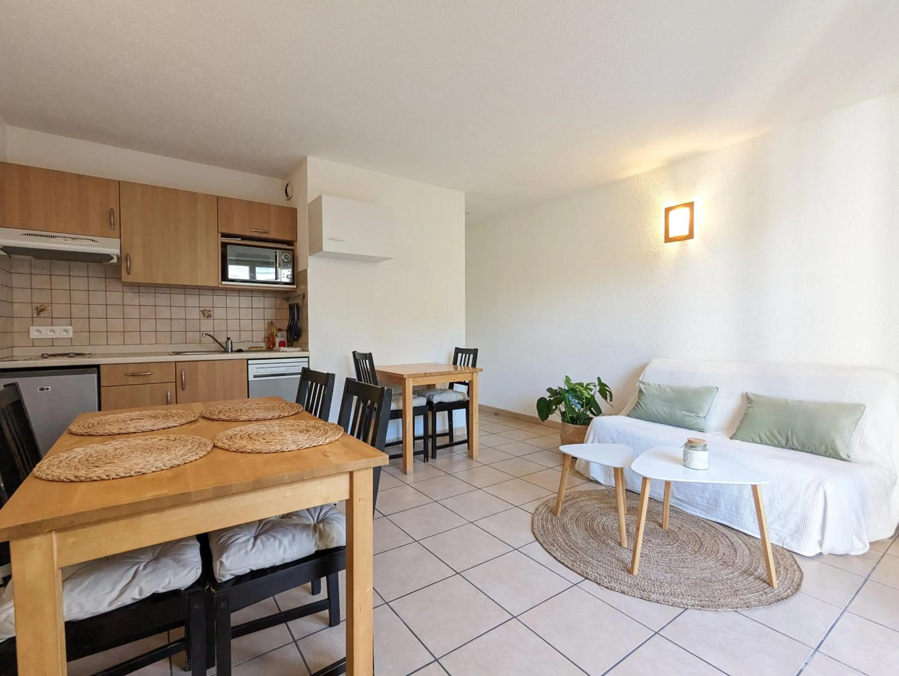 Kitchen or kitchenette in Résidence Au Pitot, Biscarrosse-Plage