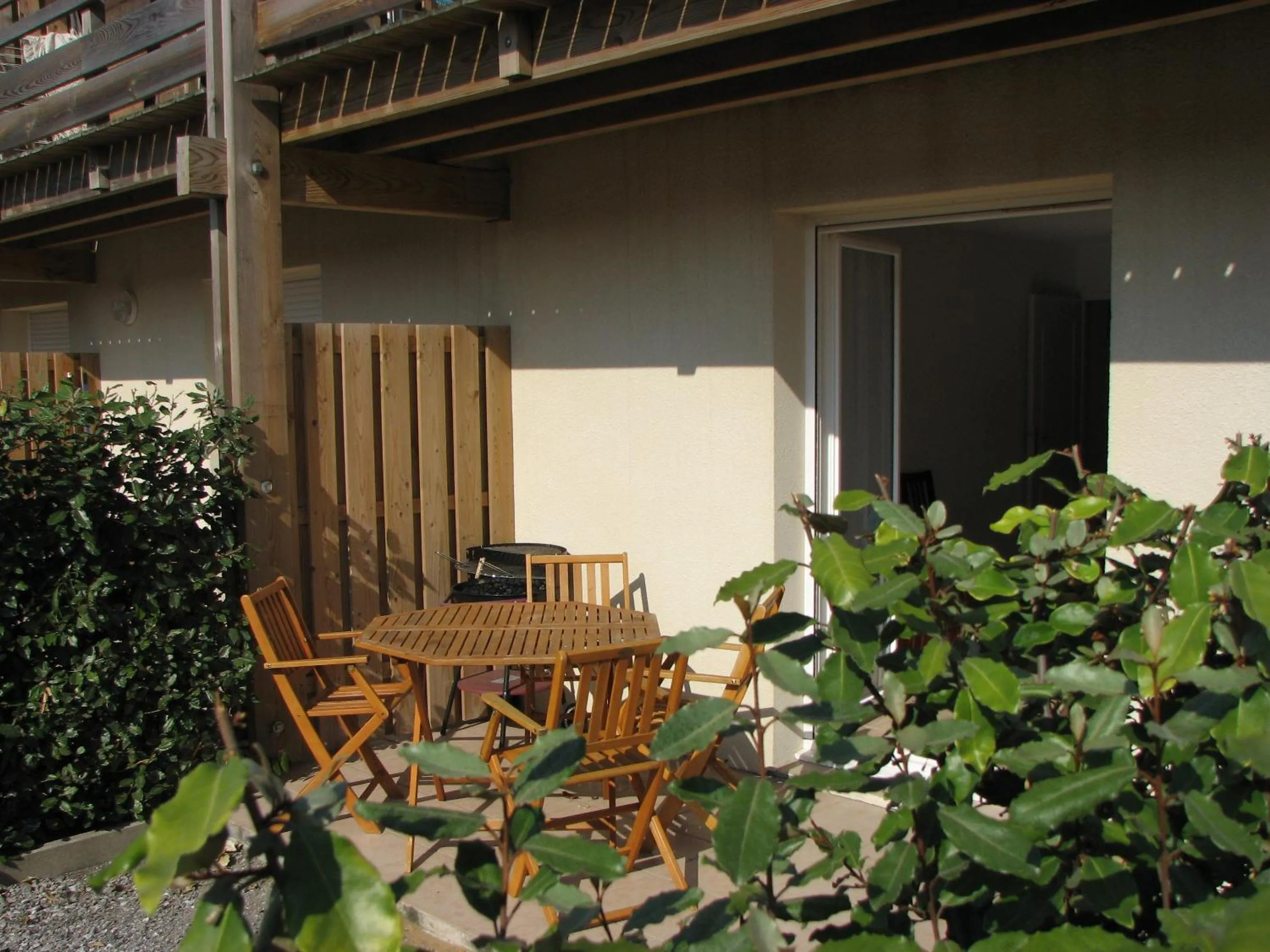 Patio in Résidence Au Pitot, Biscarrosse-Plage