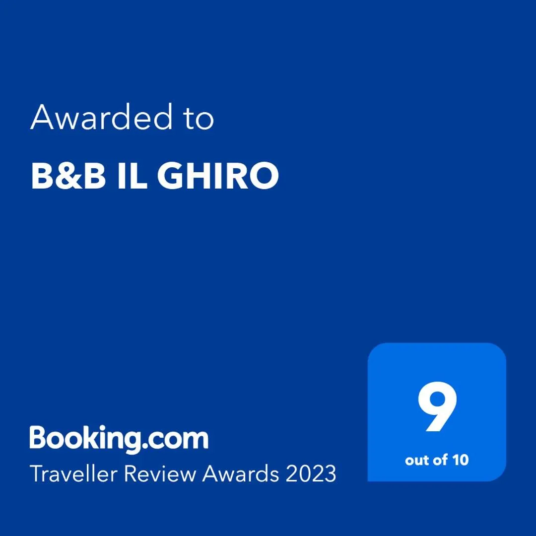 Logo/Certificate/Sign in B&B IL GHIRO