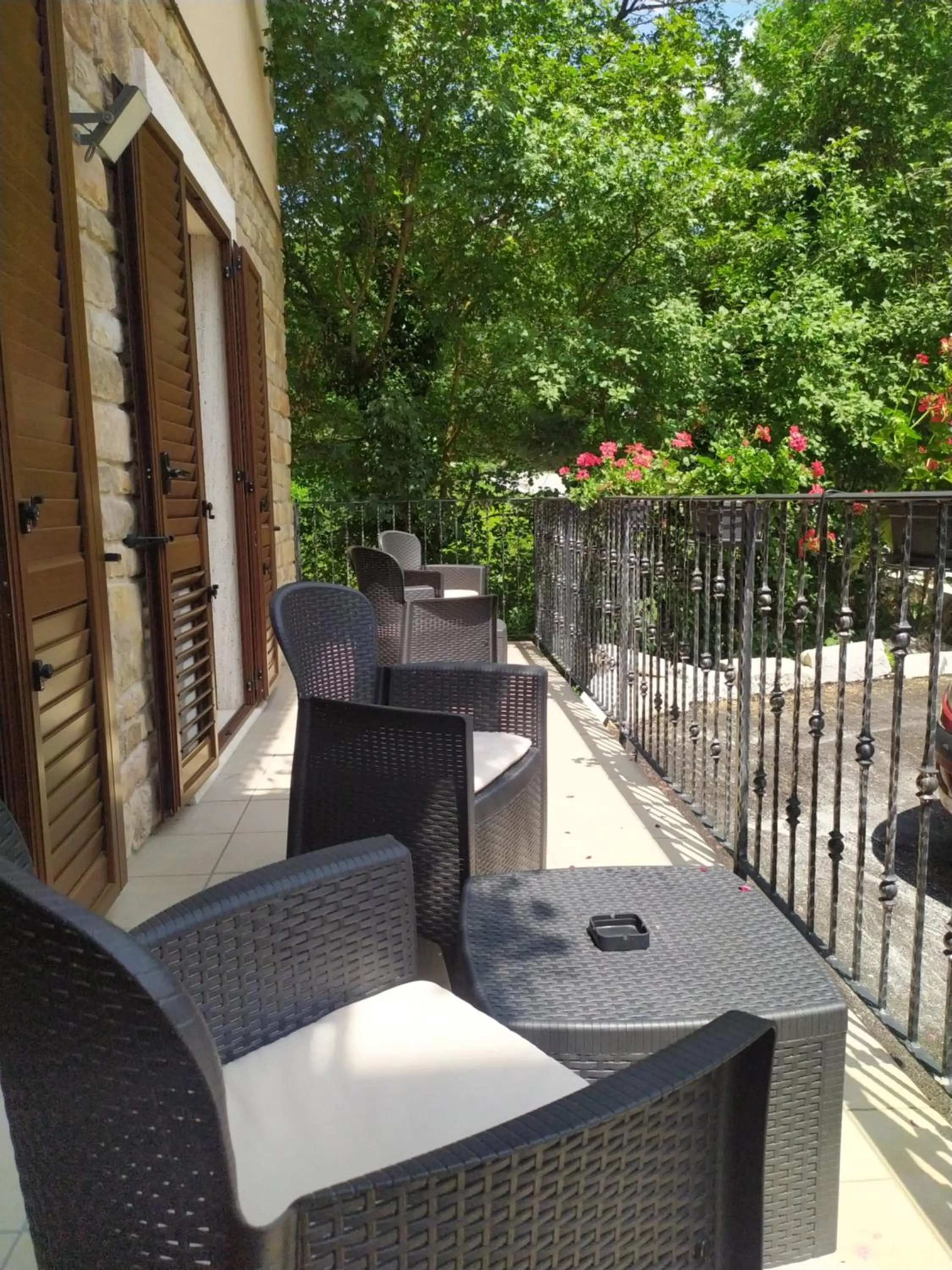 Balcony/Terrace in B&B IL GHIRO