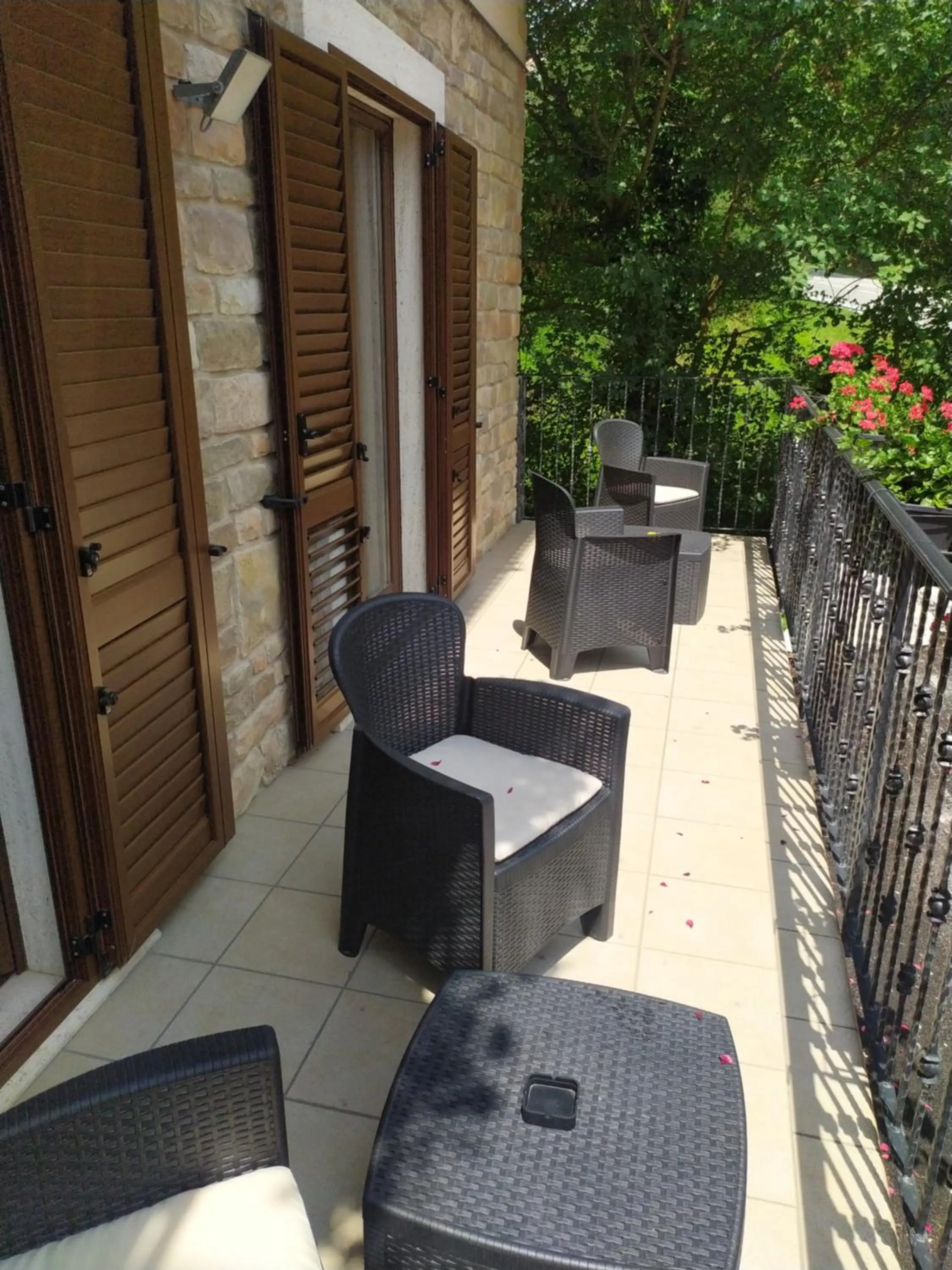 Balcony/Terrace in B&B IL GHIRO