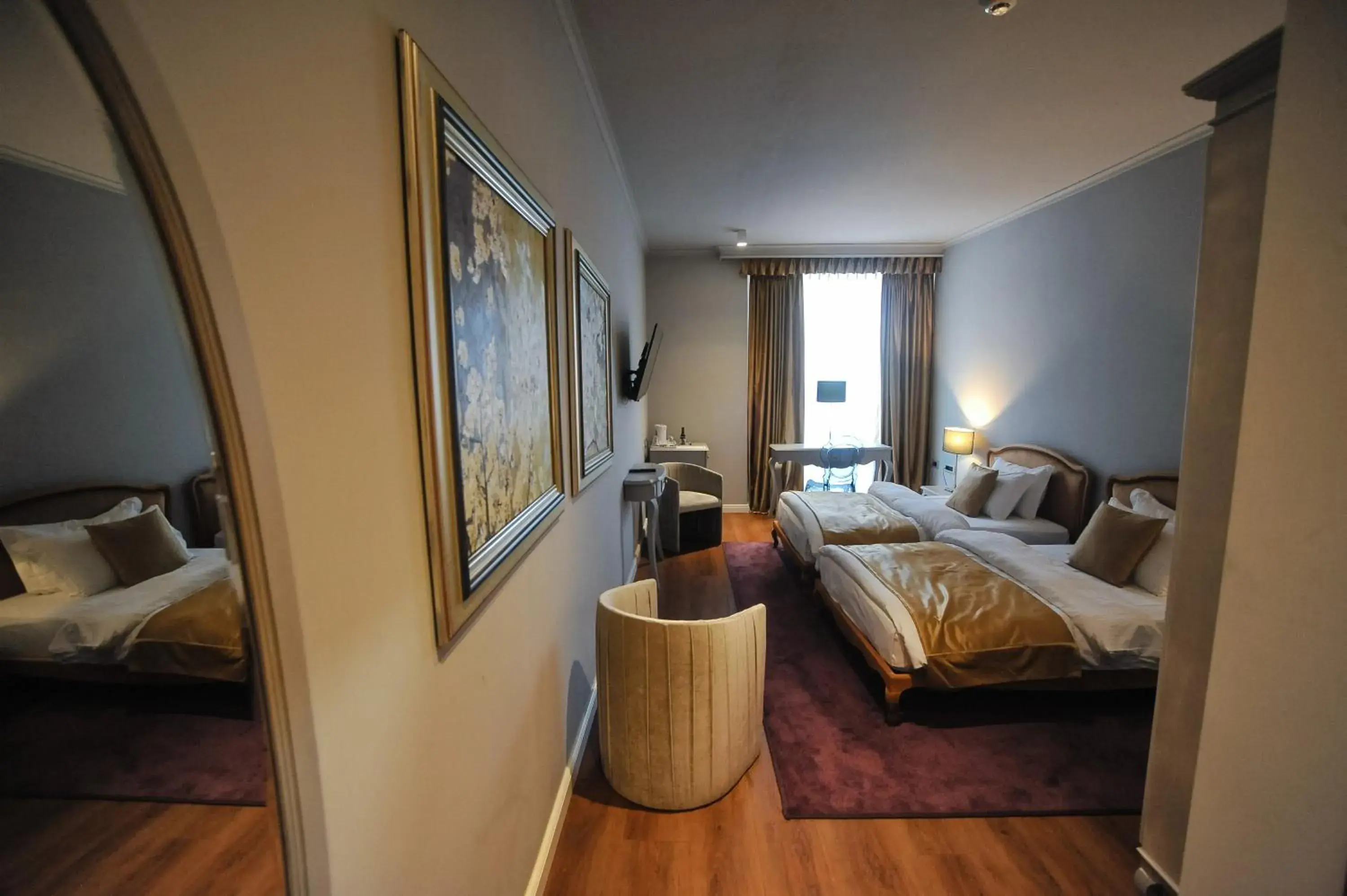 View (from property/room), Bed in Classic Hotel View (from property/room), Bed in Classic Hotel