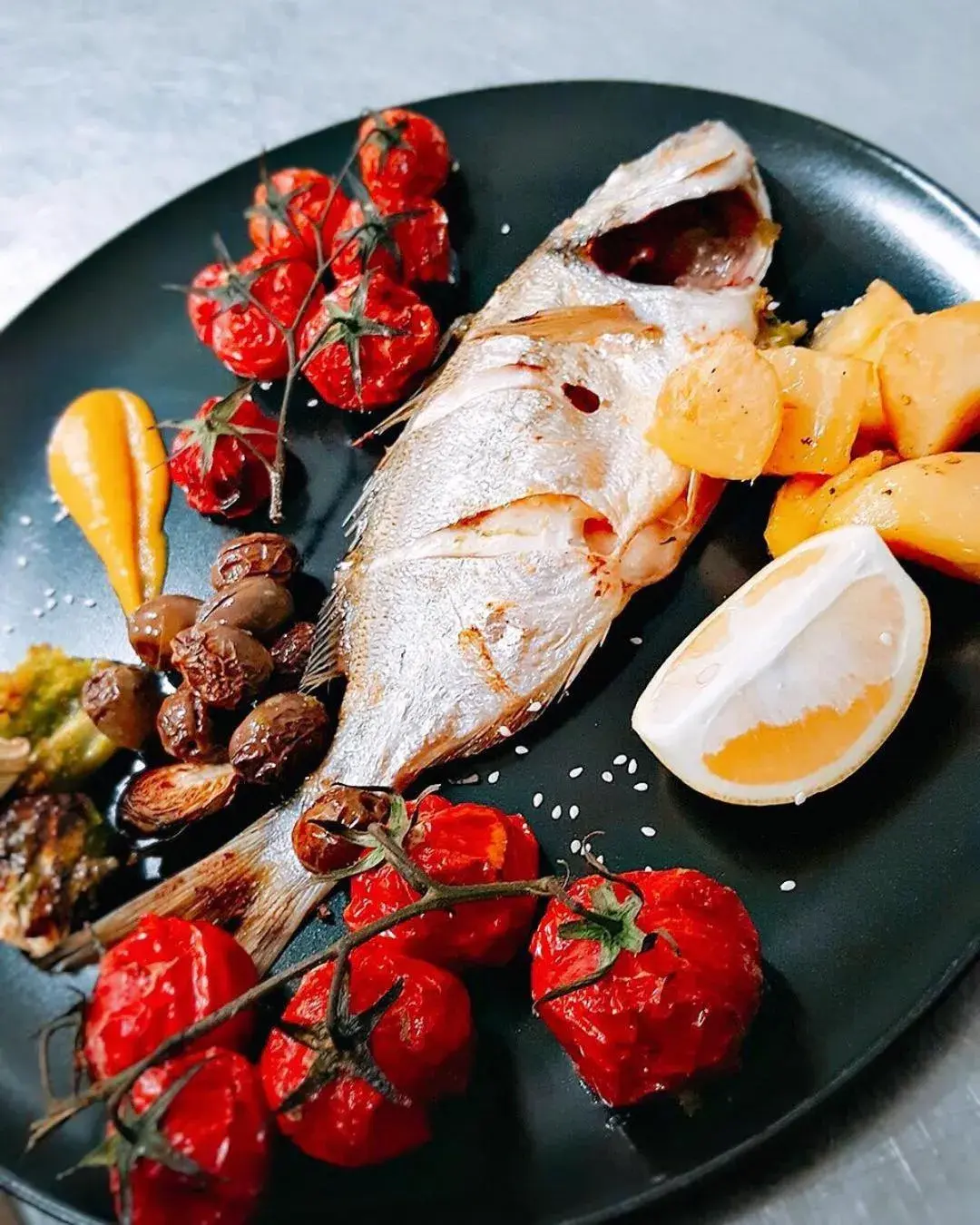 Food close-up in Classic Hotel Food close-up in Classic Hotel